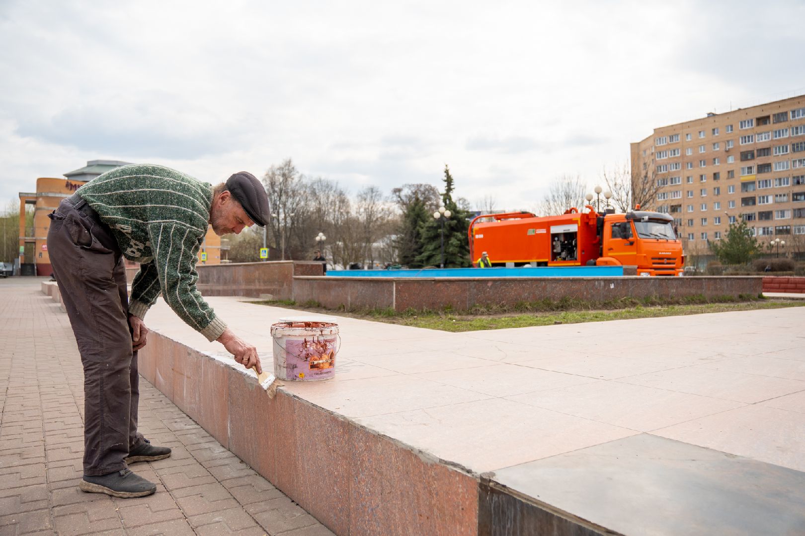Фонтаны, благоустройство, Орехово-Зуево, подготовка к сезону