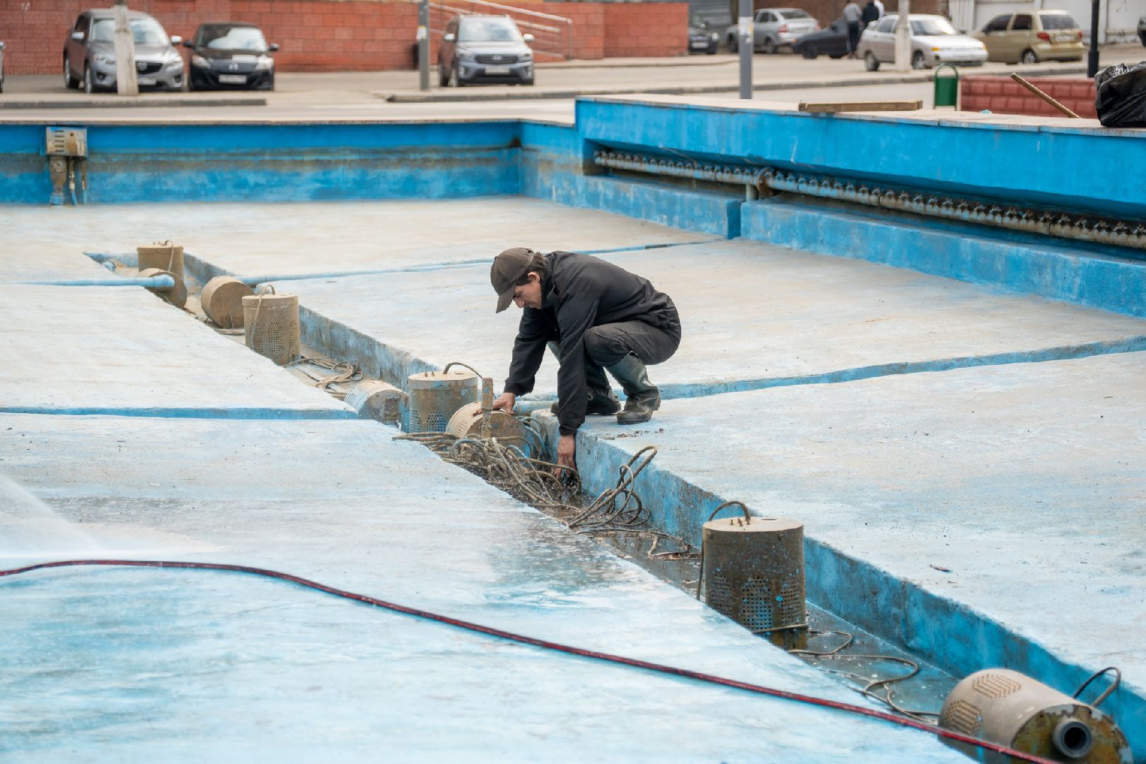 Фонтаны, благоустройство, Орехово-Зуево, подготовка к сезону