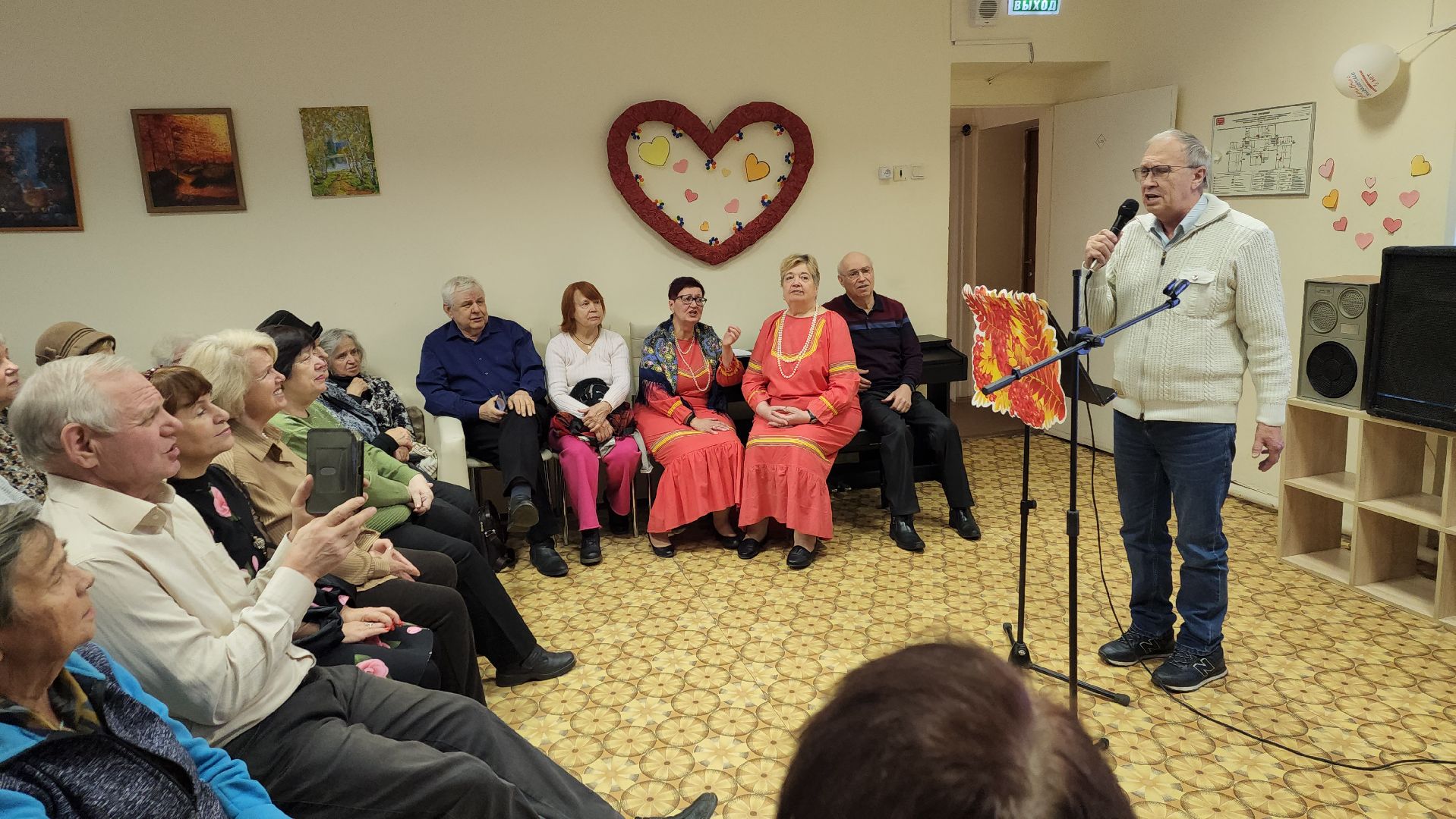 вертикалки, пушкино, центр социального обслуживания, концерт, день матери,песни,активное долголетие,получатели социальных услуг,