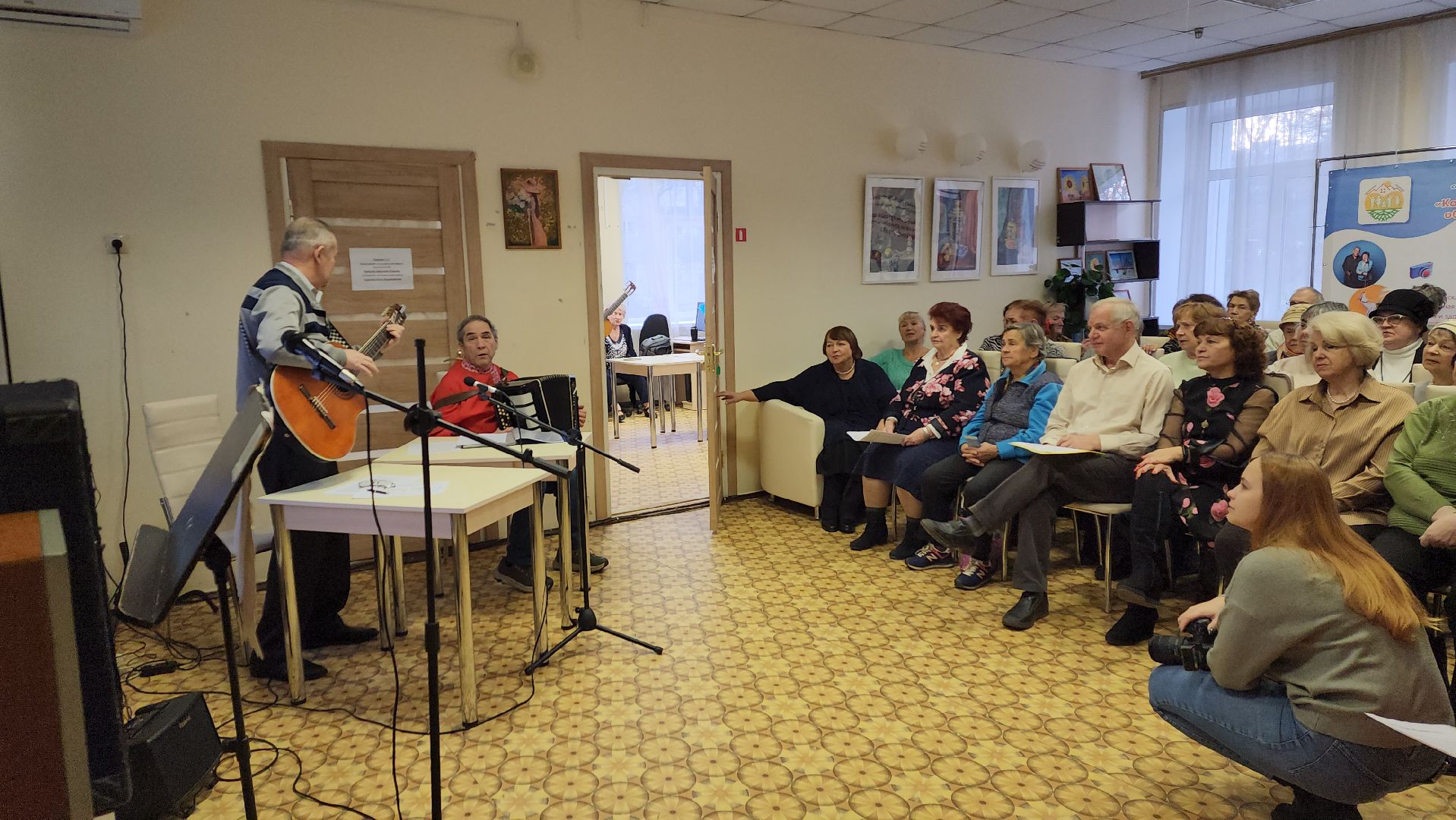 вертикалки, пушкино, центр социального обслуживания, концерт, день матери,песни,активное долголетие,получатели социальных услуг,