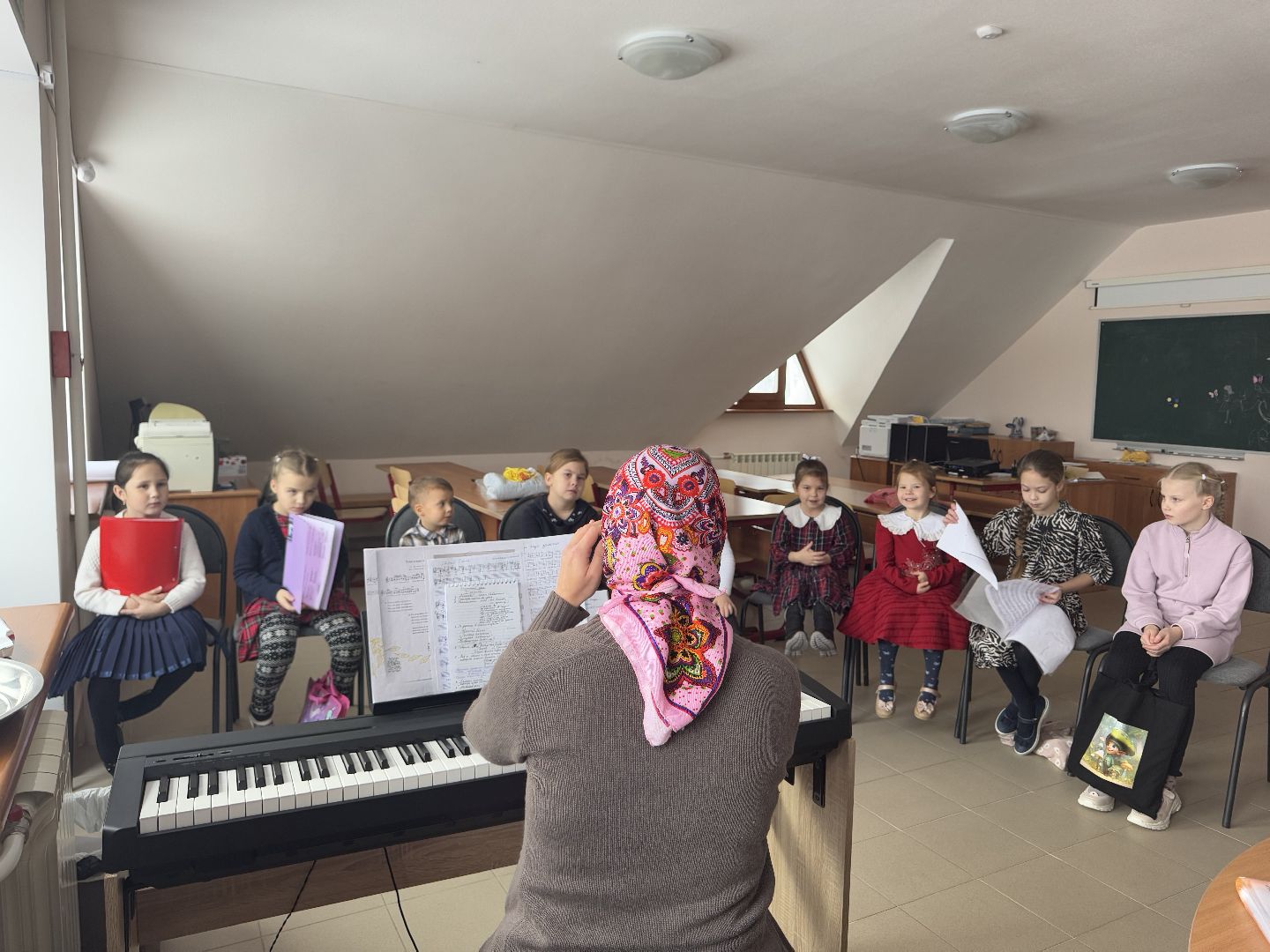 шаховская, церковный хор, церковь, храм,