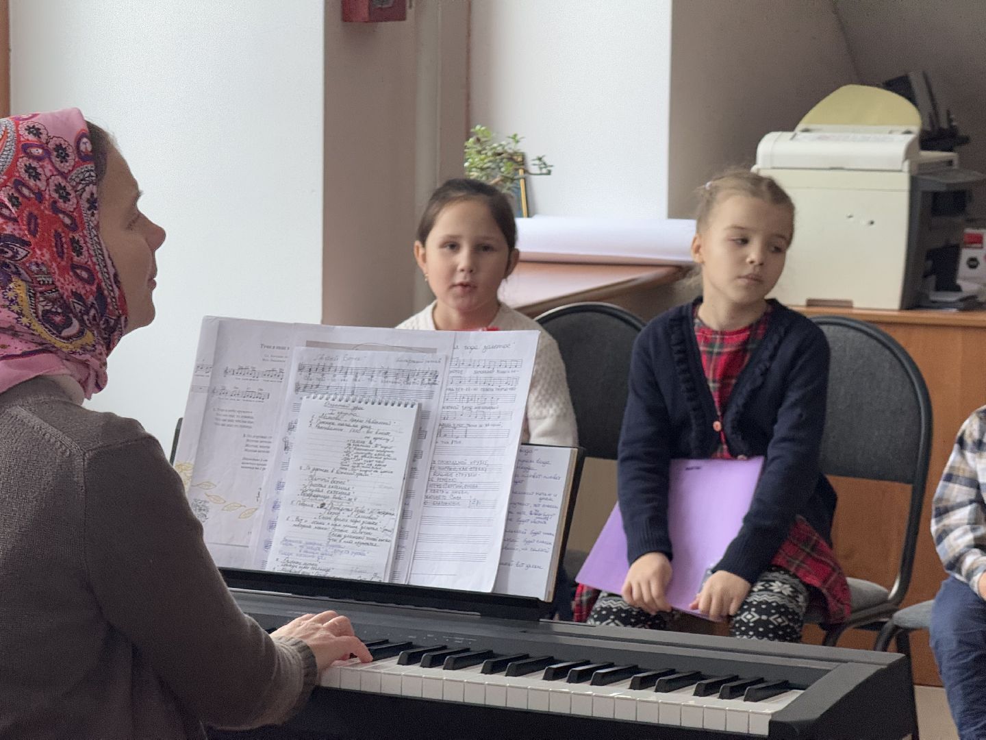 шаховская, церковный хор, церковь, храм,