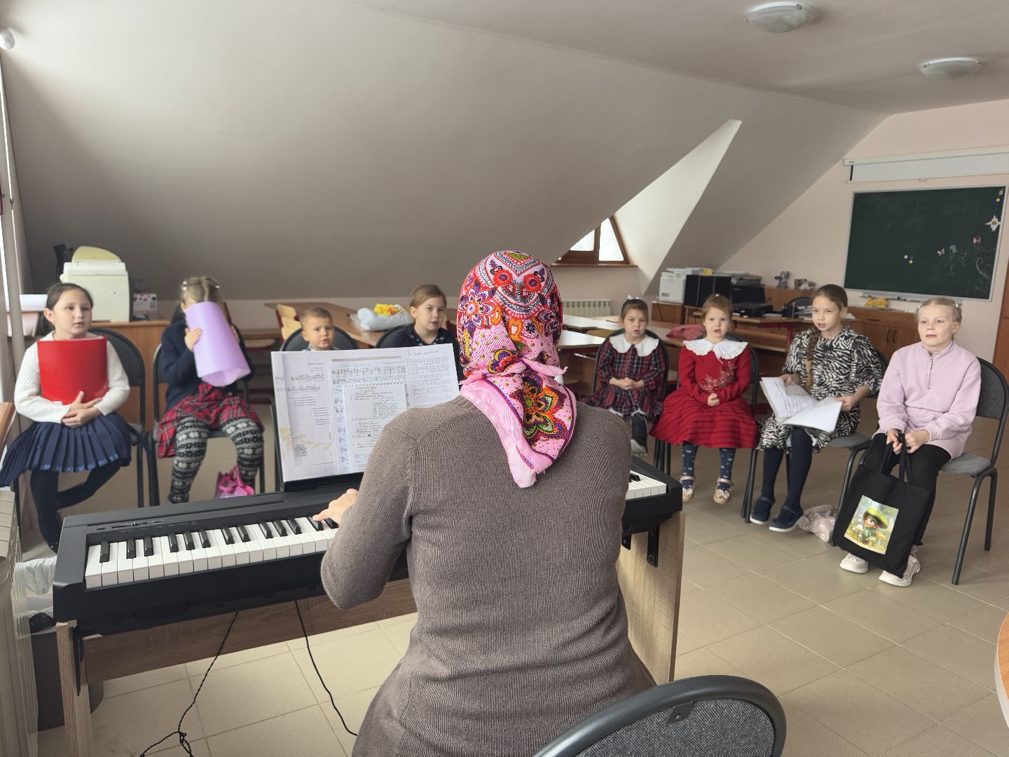 шаховская, церковный хор, церковь, храм,