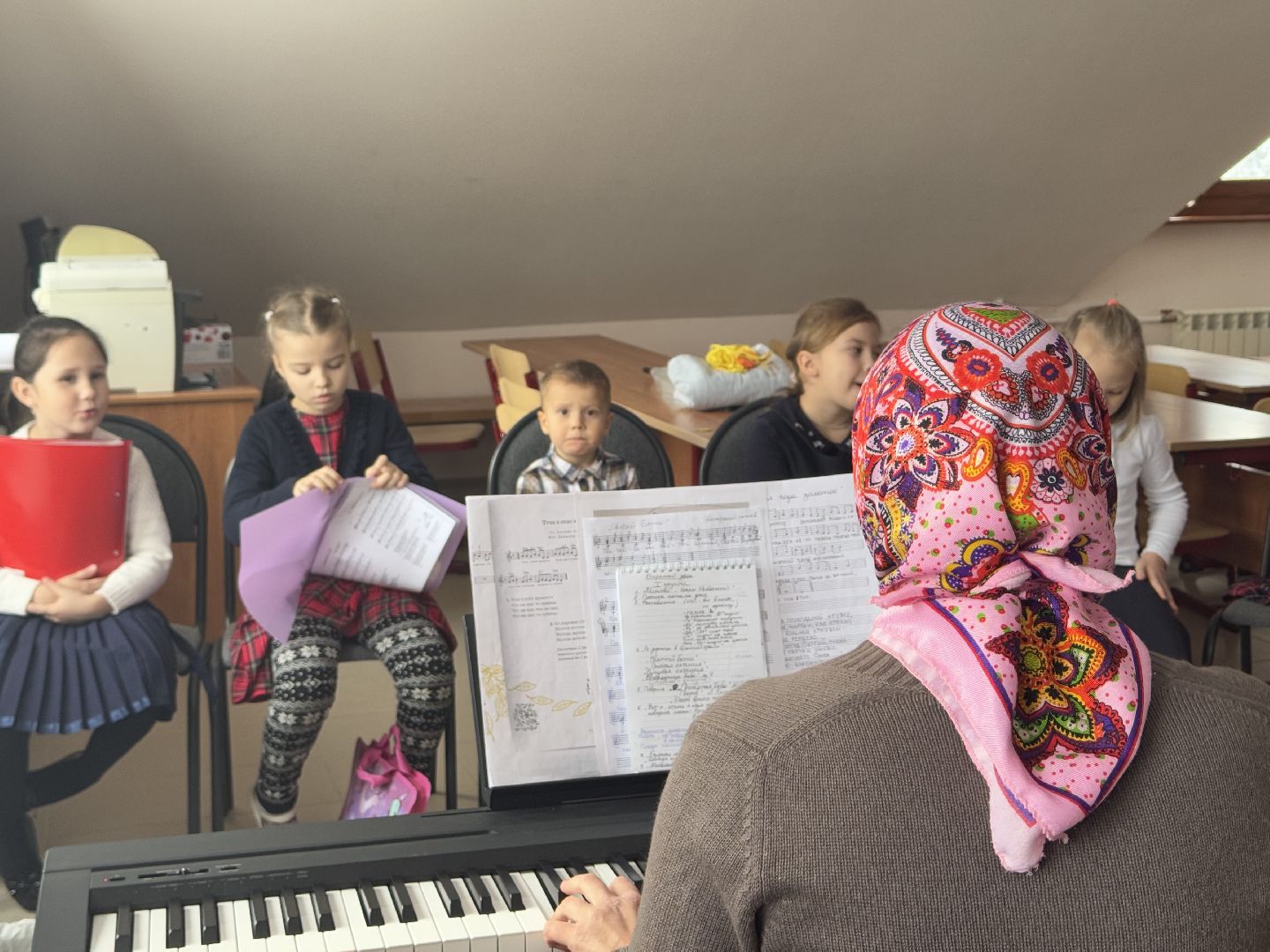 шаховская, церковный хор, церковь, храм,