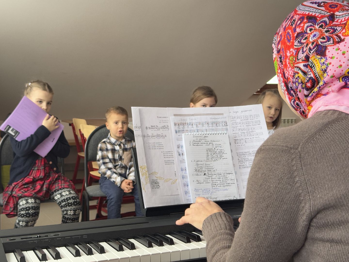 шаховская, церковный хор, церковь, храм,