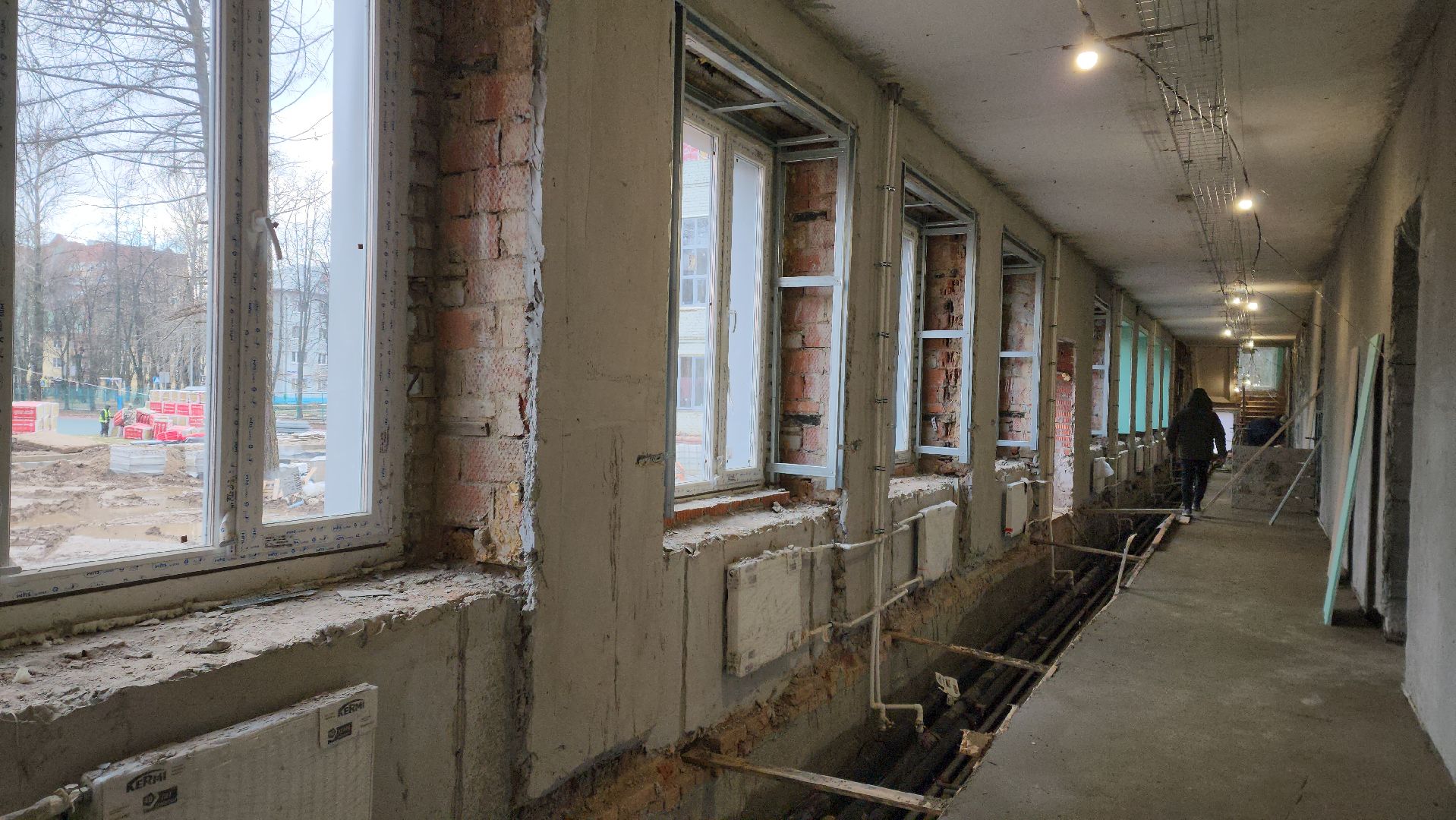 Ремонт, школа, Лобня, вертикалки