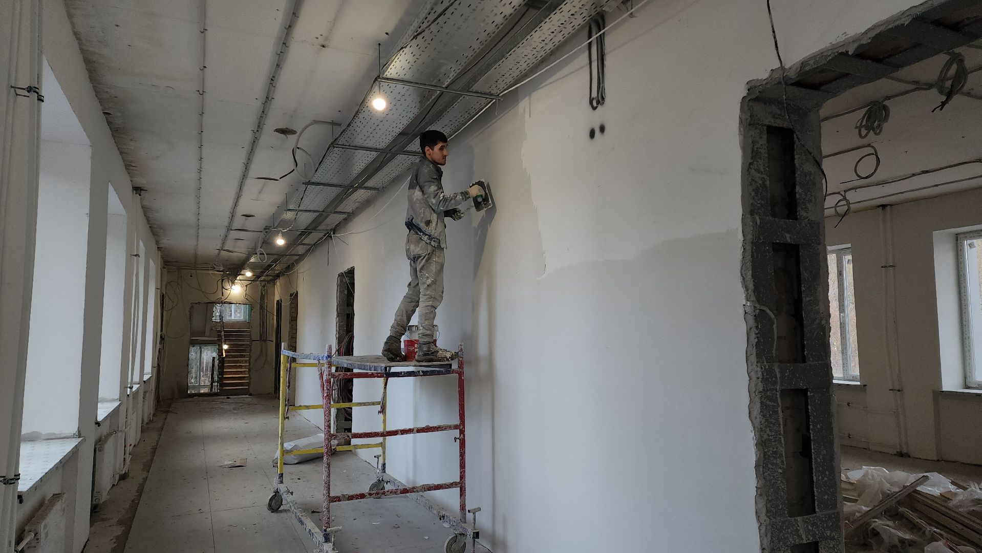 Ремонт, школа, Лобня, вертикалки