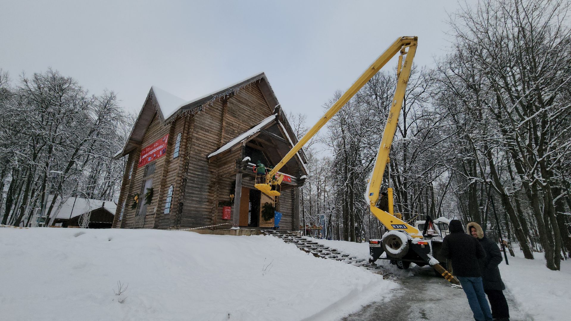 Руза, рузский городской округ, парки подмосковья, городок, Новый год, дед мороз, резиденция деда мороза,