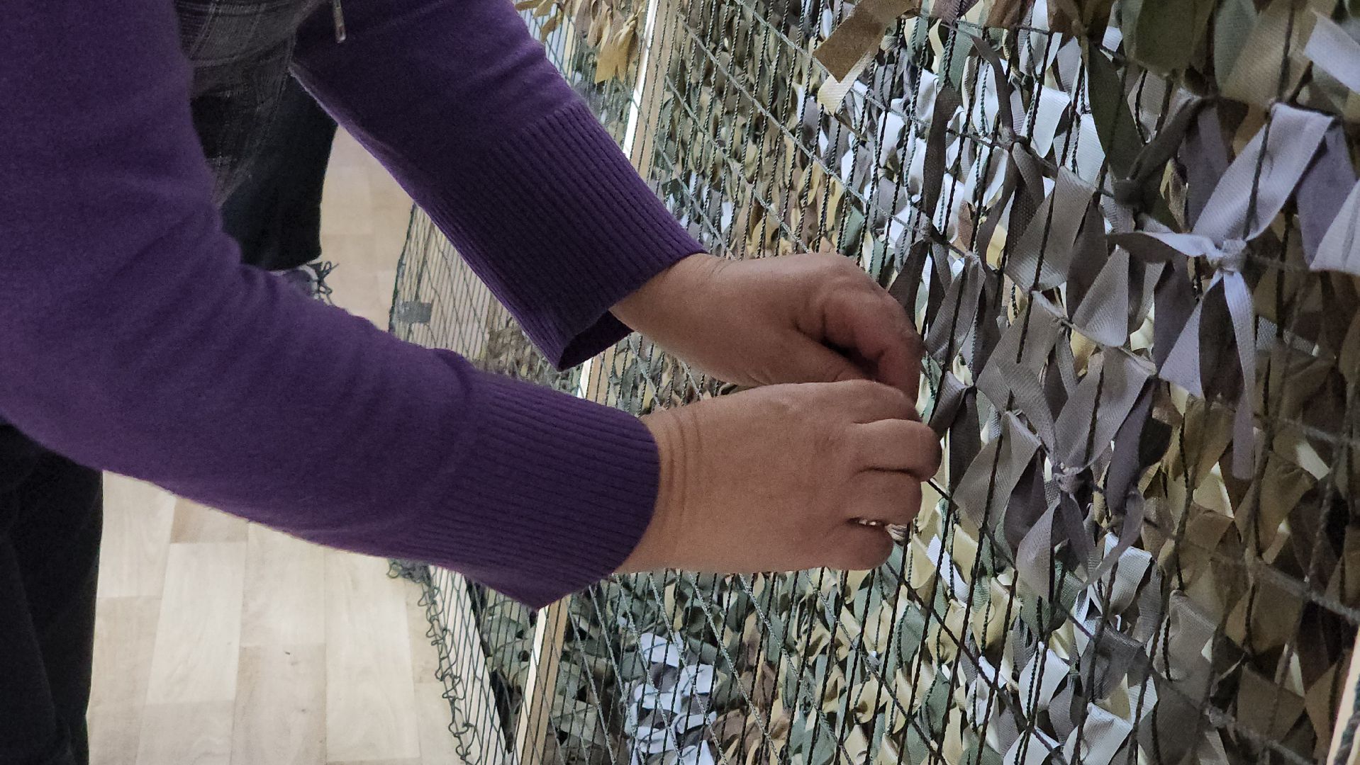 волонтерский отряд, маскировочные сети, волонтеры, Ногинск, Богородский городской округ, вертикалки,