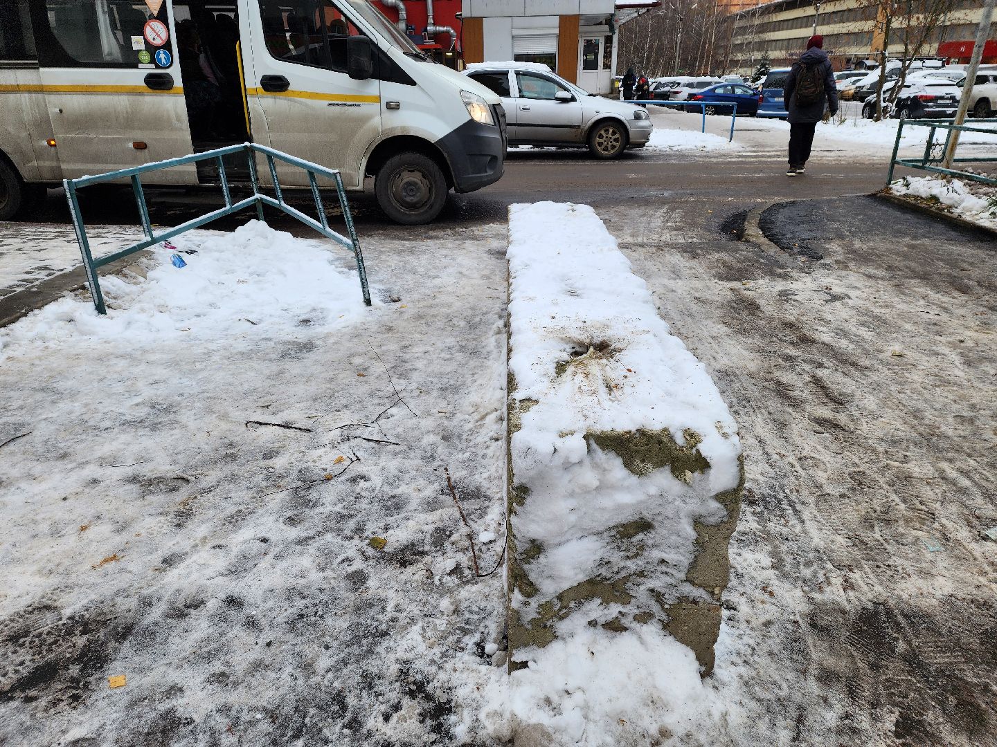 Одинцово, ВНИИССОК, благоустройство, план добрых дел, вертикалка,вертикальное видеоостановка, Парковка, Антипарковочный блок,