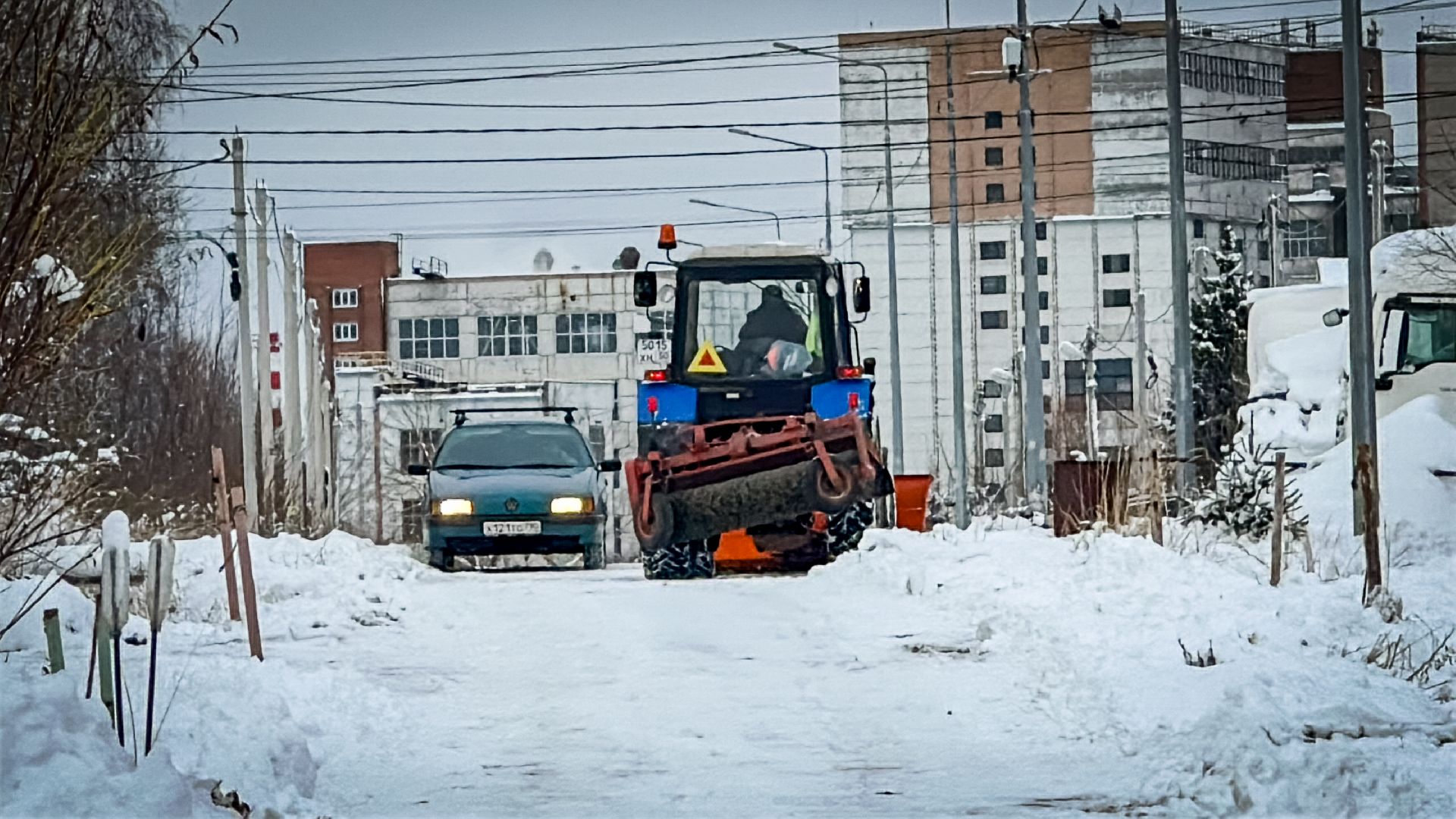 Клин, общество, ЖКХ, уборка снега, вертикалки,