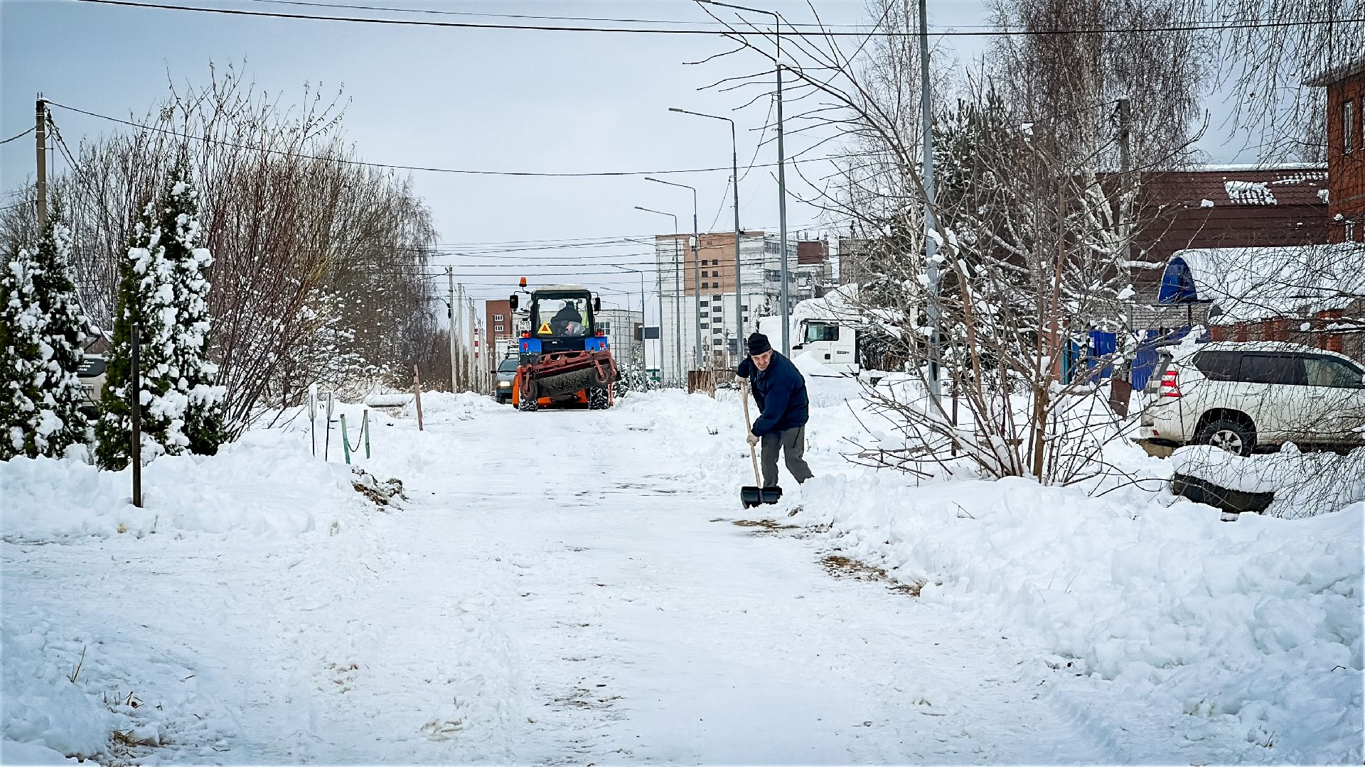 Клин, общество, ЖКХ, уборка снега, вертикалки,