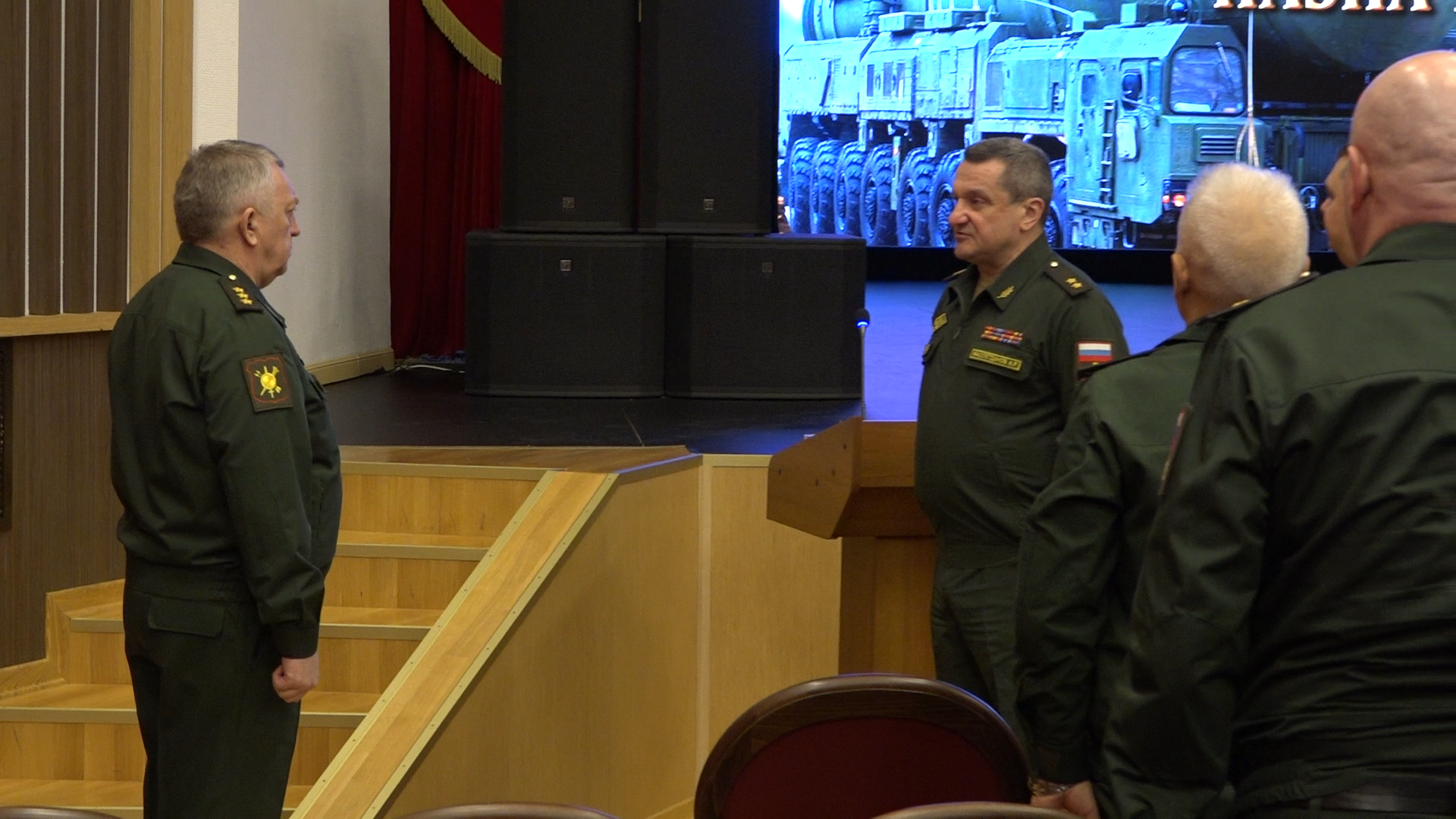 лучшее ЗАТО РВСН, Власиха - лучшее ЗАТО, Вручение вымпела ЗАТО, военный совет, власиха РВСН,