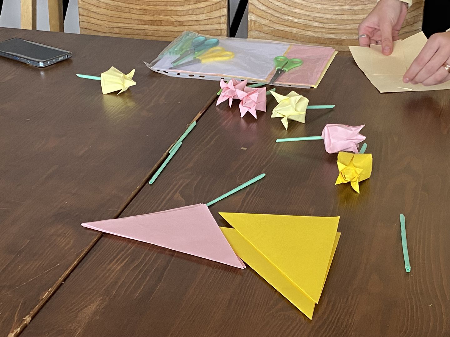 Мастер-класс, День матери, мастер-класс для детей, Цветы, оригами,