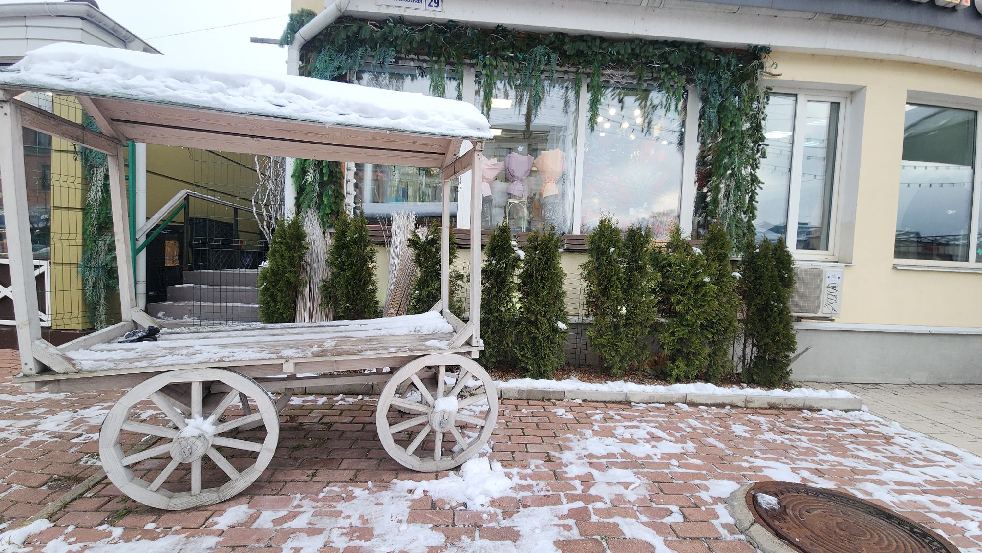 Звенигород, Туризм, Подготовка к Новому году, вертикалка, вертикальное видео