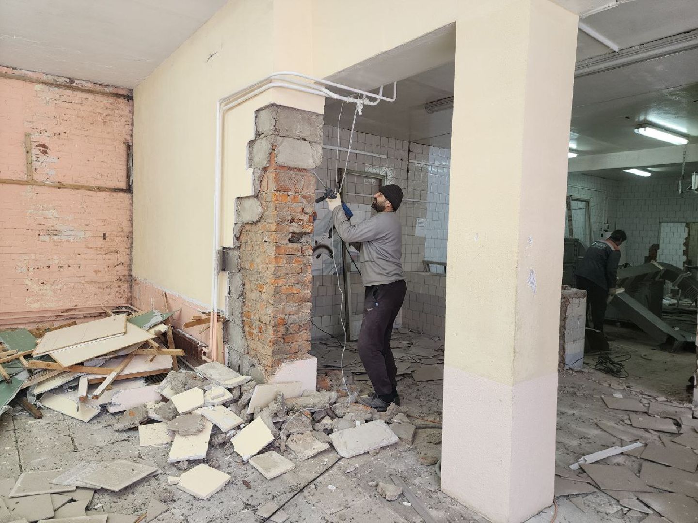 можайск, можайский городской округ, подмосковье, ремонт школы, капитальный ремонт школы, строительство, образование, государственная программа, Строительство и капитальный ремонт объектов социальной инфраструктуры, вертикалки,