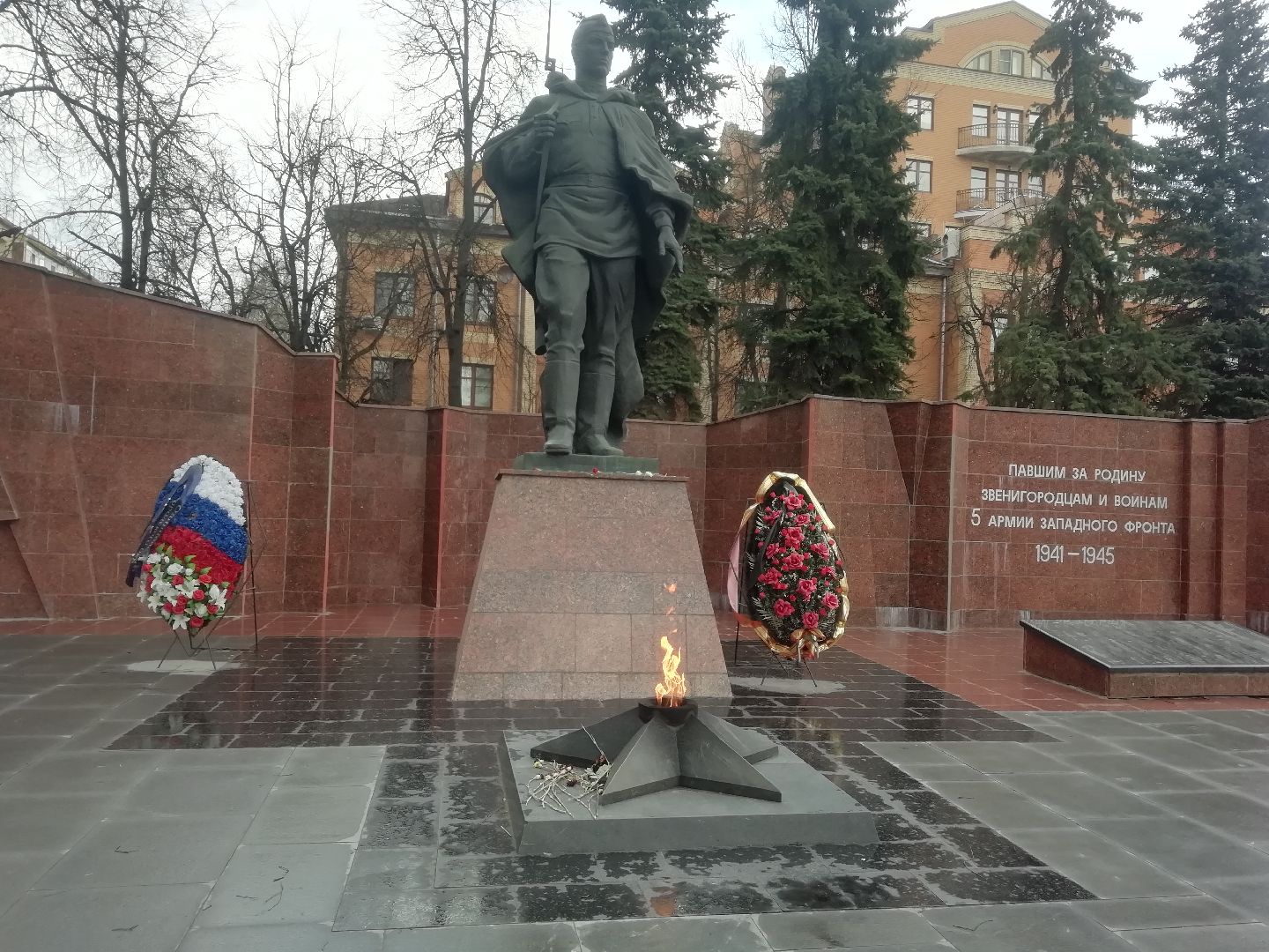 Звенигород, мемориал Славы, благоустройство, капитальный ремонт, памятные места, Звенигородский рубеж