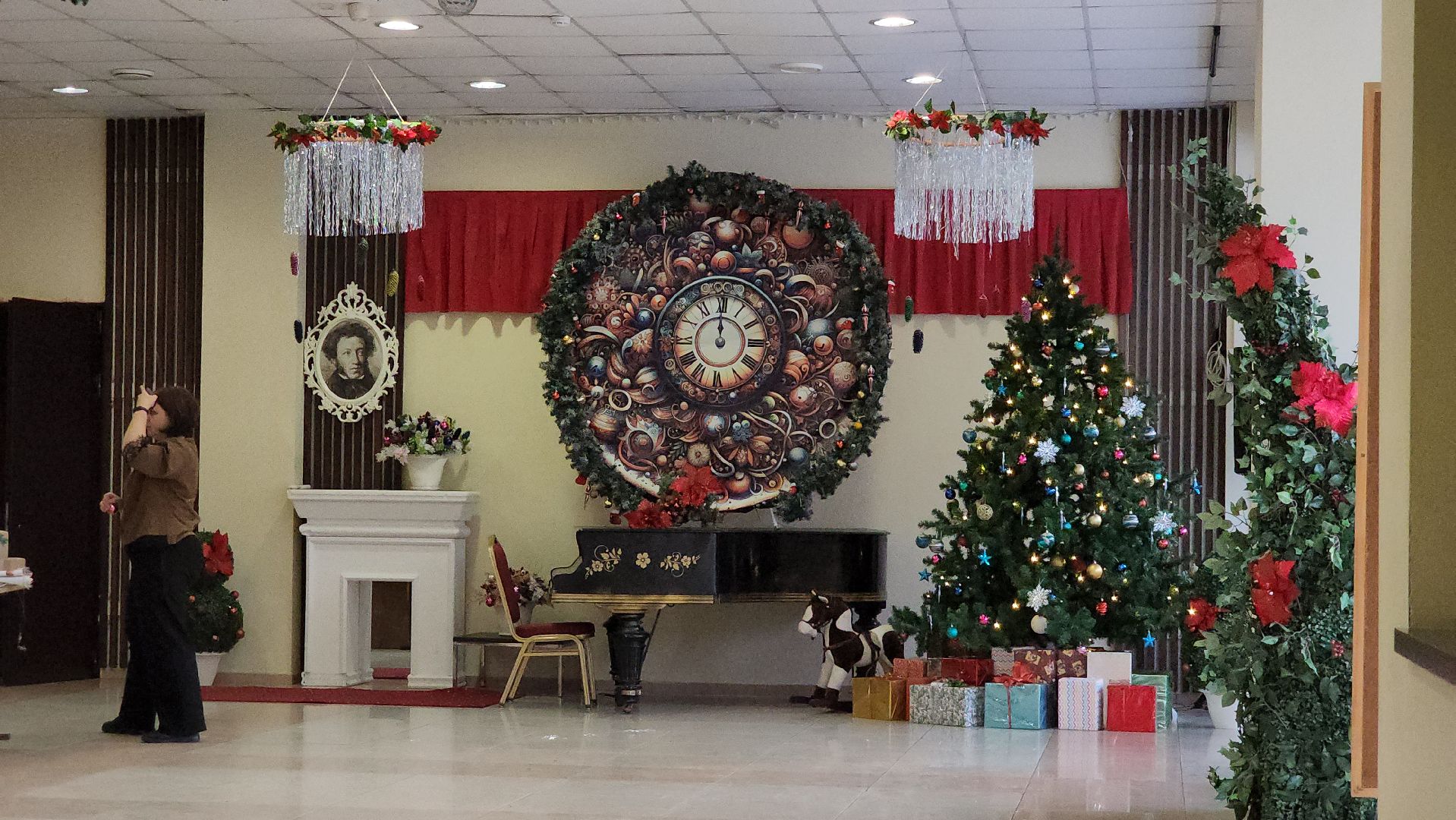 Украшения, новый год, Лобня, вертикалки,