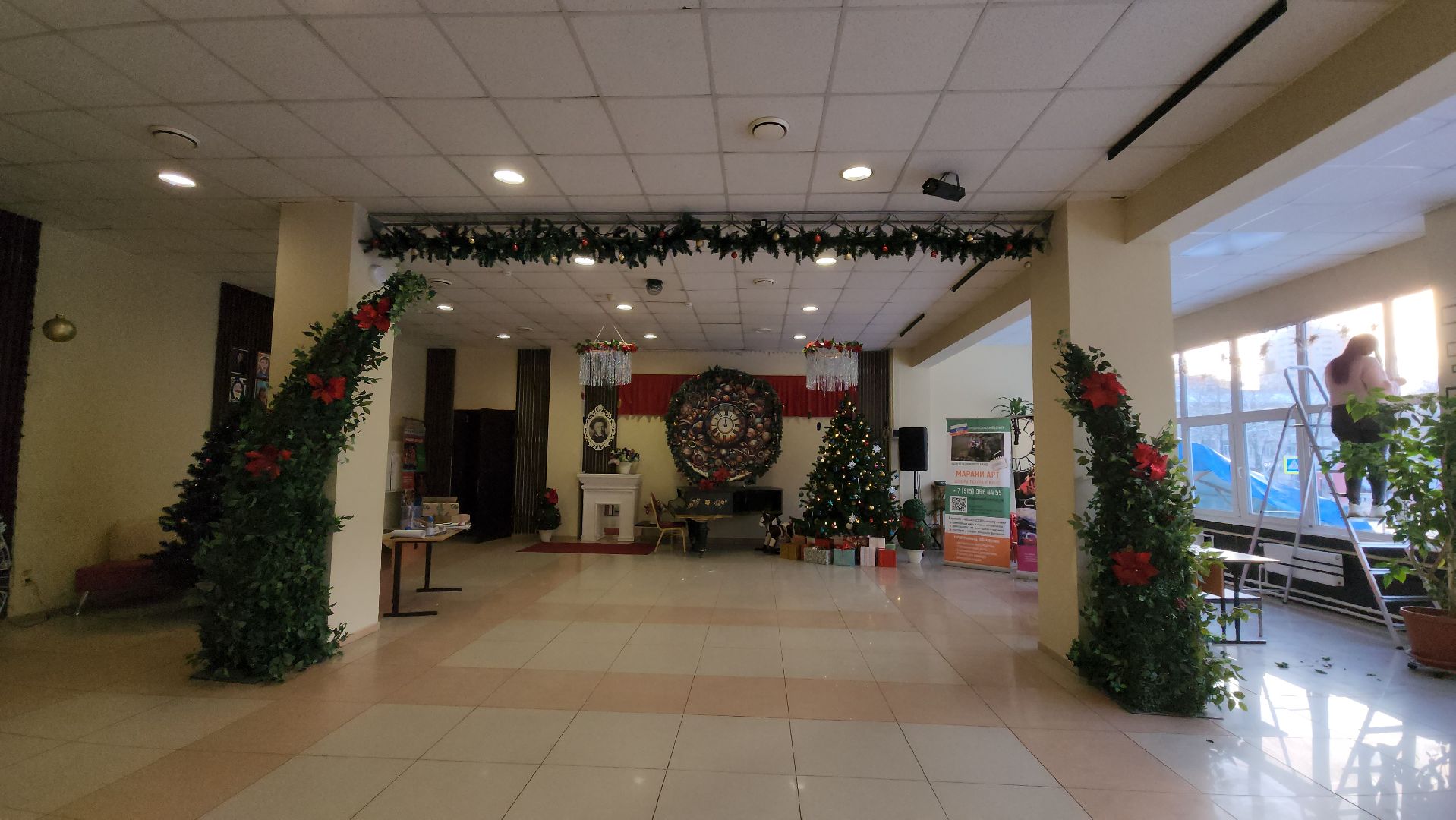 Украшения, новый год, Лобня, вертикалки,