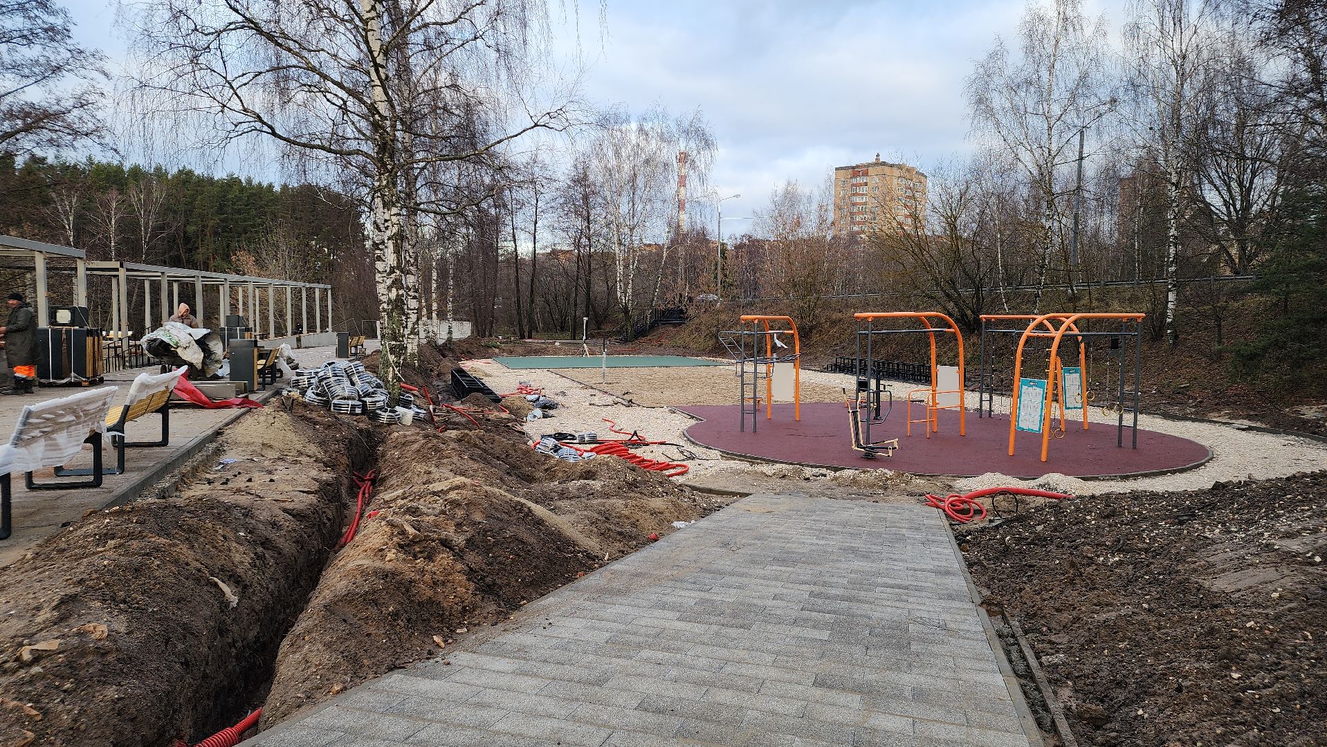 благоустройство, набережная, Лосино-Петровский, вертикалки,