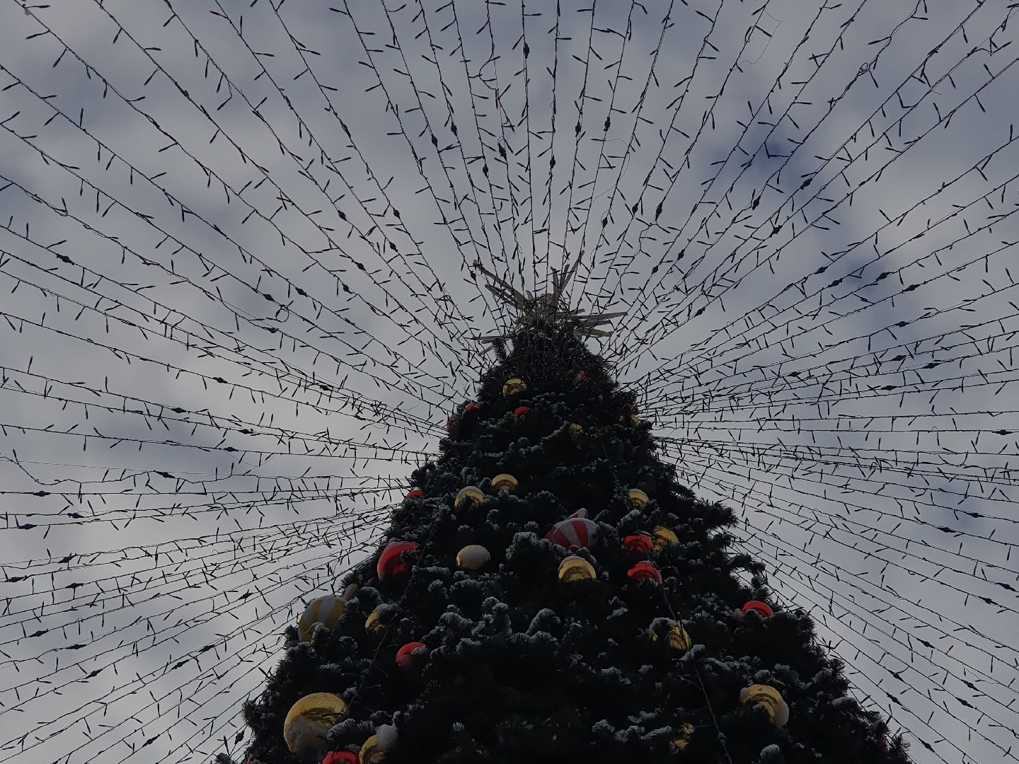 вертикалки, новогодняя елка, украшение города к новому году,