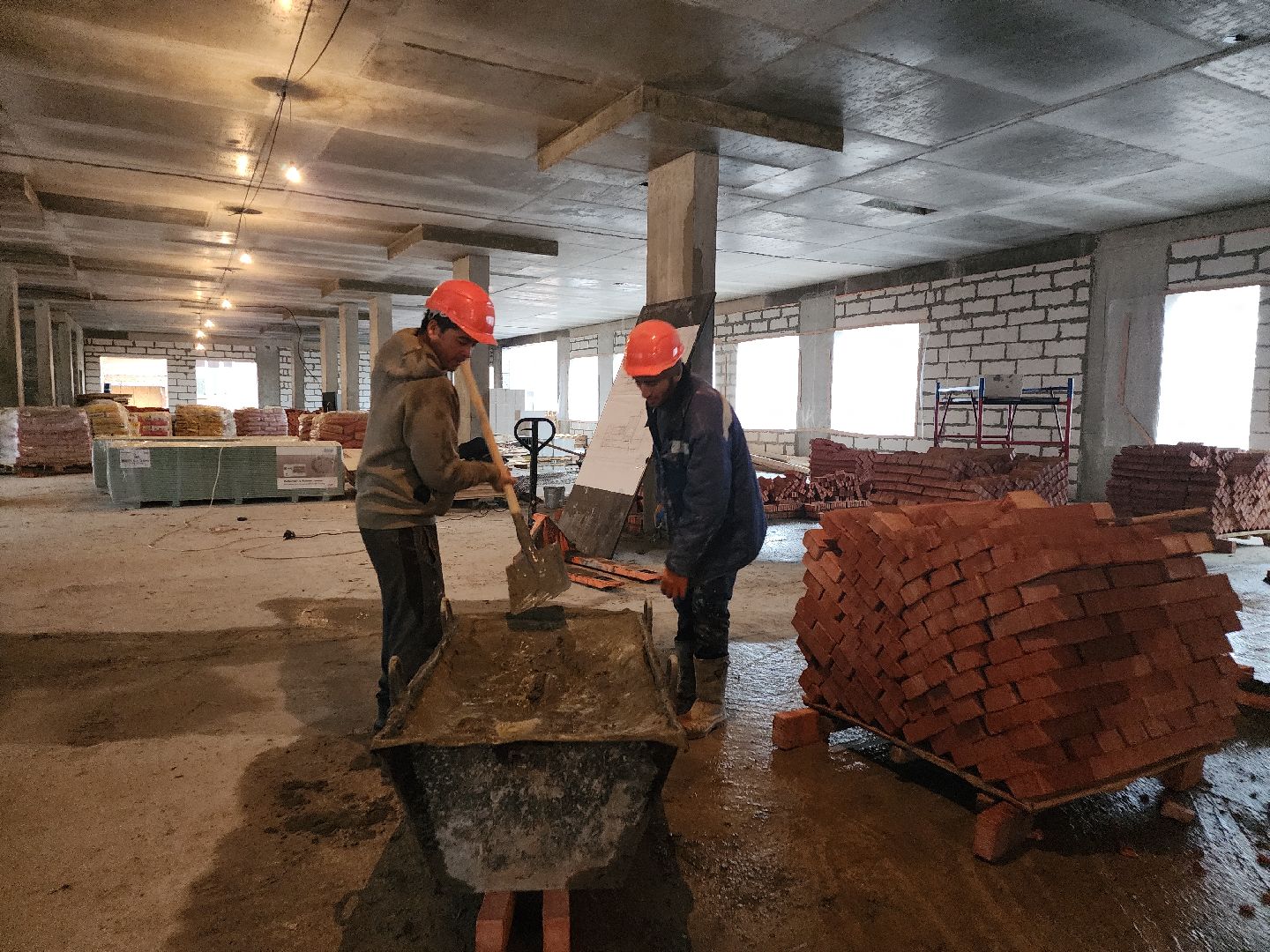 чехов, подмосковье, строительство пристройки, школа, вертикалки,