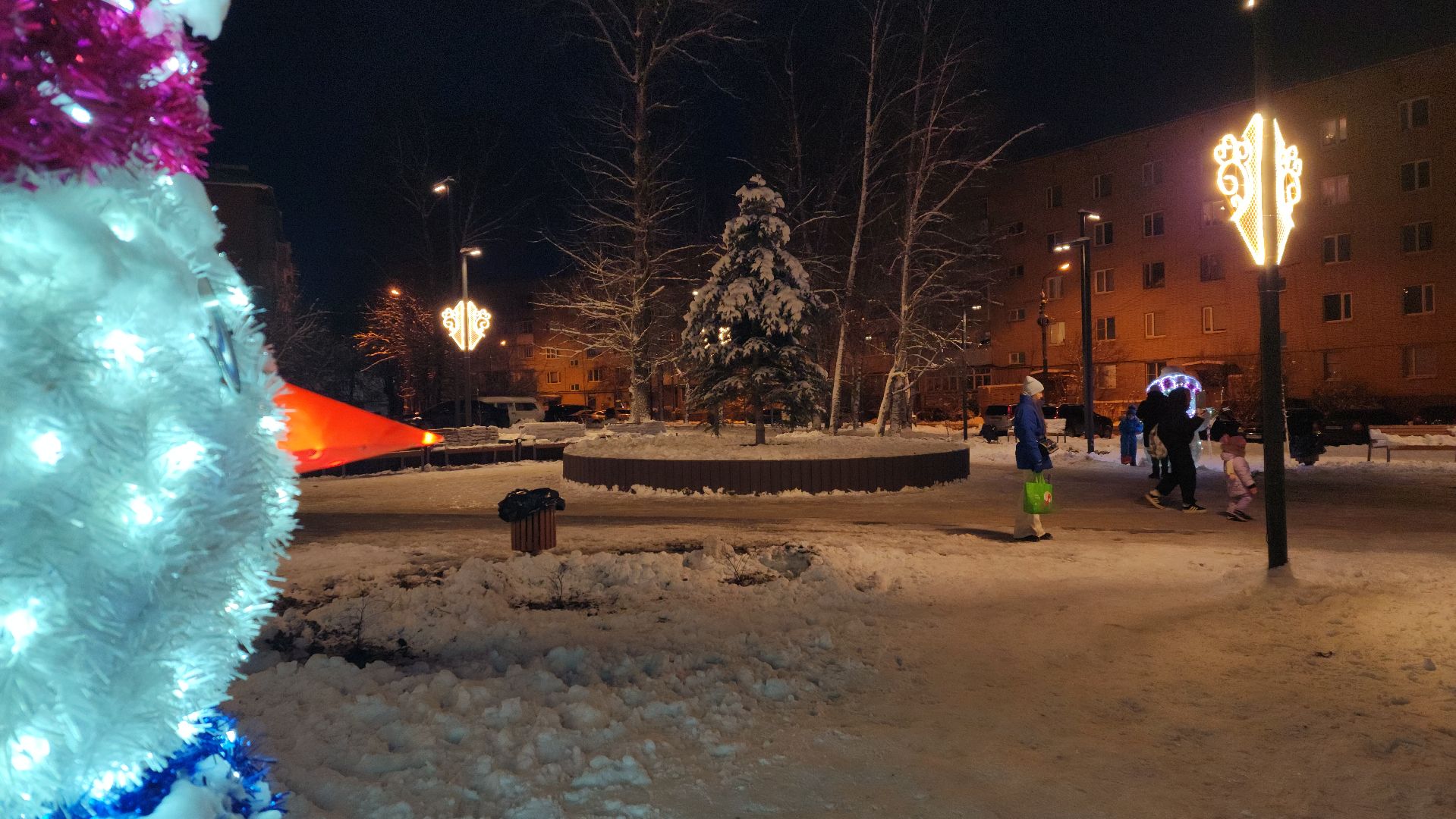 волоколамск, благоуйстройство, новогоднее настроение, новогоднее украшение, вертикалки,