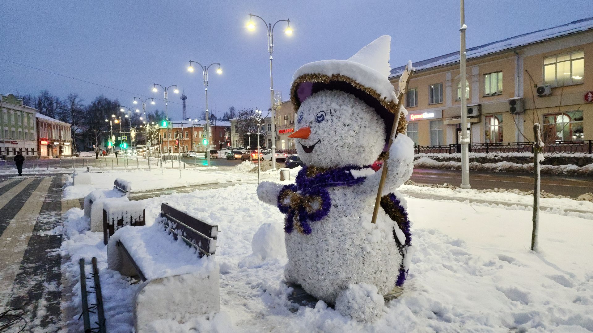 волоколамск, благоуйстройство, новогоднее настроение, новогоднее украшение, вертикалки,