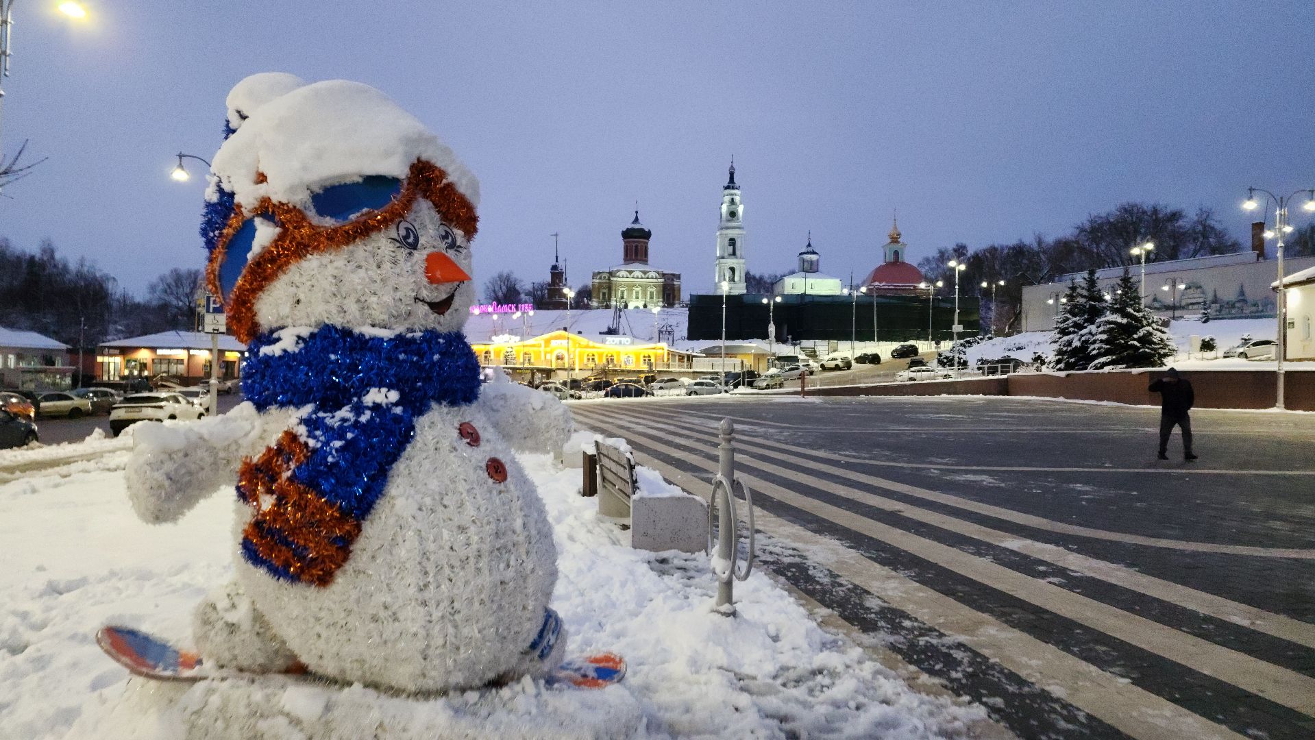 волоколамск, благоуйстройство, новогоднее настроение, новогоднее украшение, вертикалки,