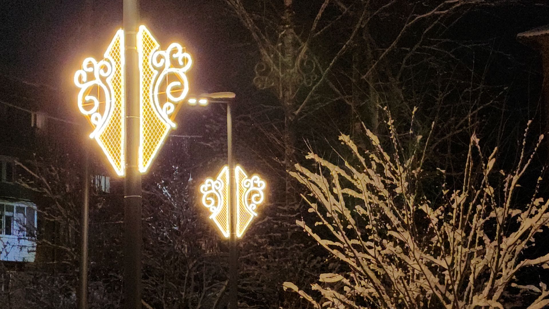 волоколамск, благоуйстройство, новогоднее настроение, новогоднее украшение, вертикалки,