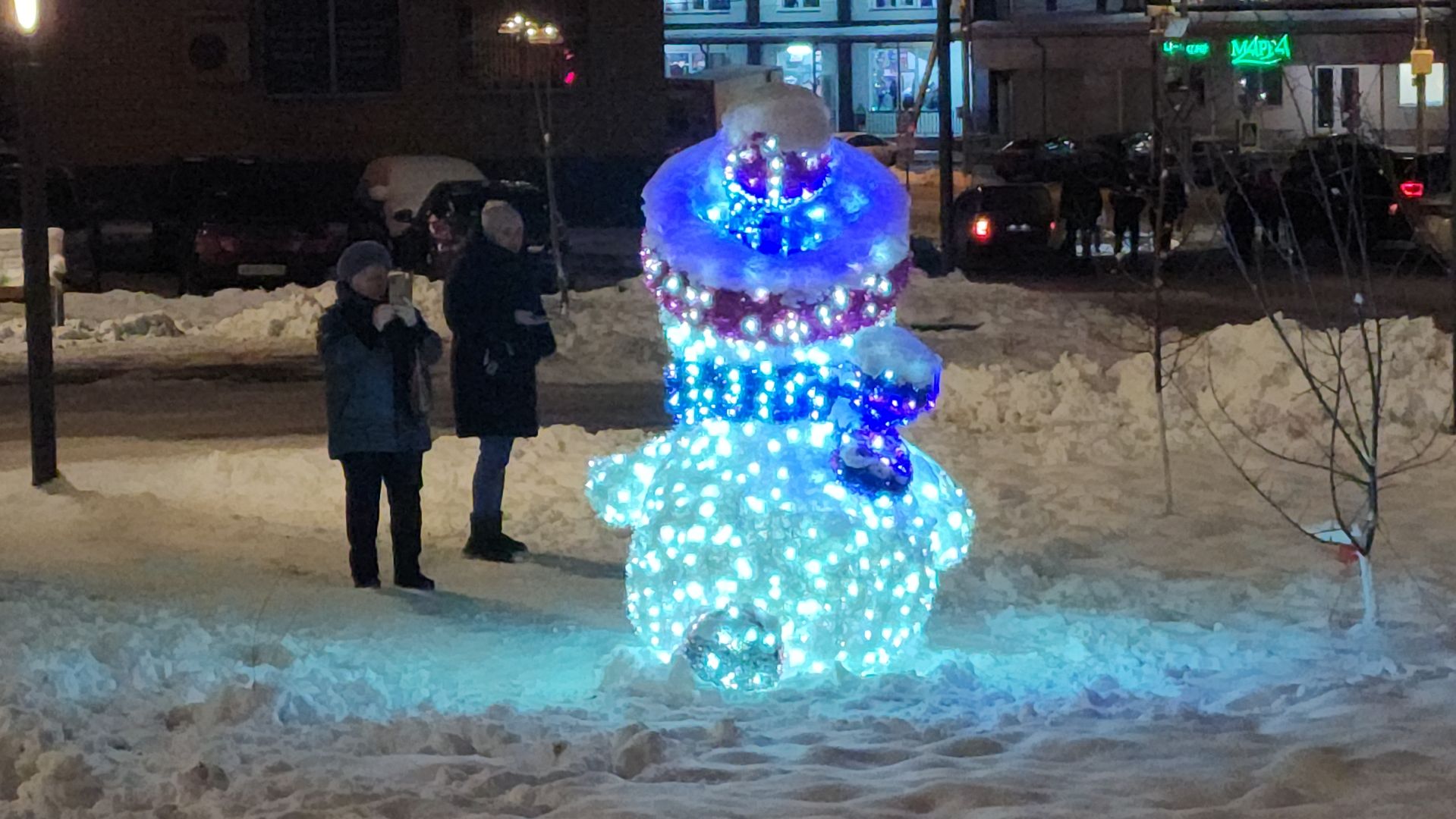 волоколамск, благоуйстройство, новогоднее настроение, новогоднее украшение, вертикалки,