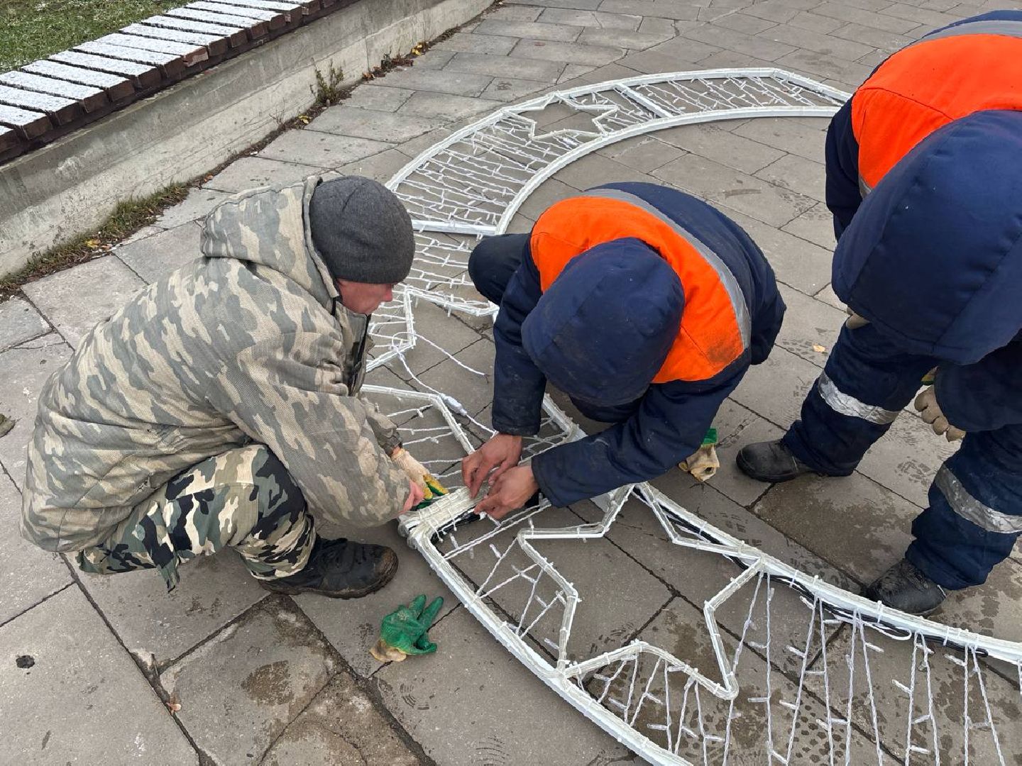 красноармейск, городской округ пушкинский, новогоднее украшение, вертикалки,