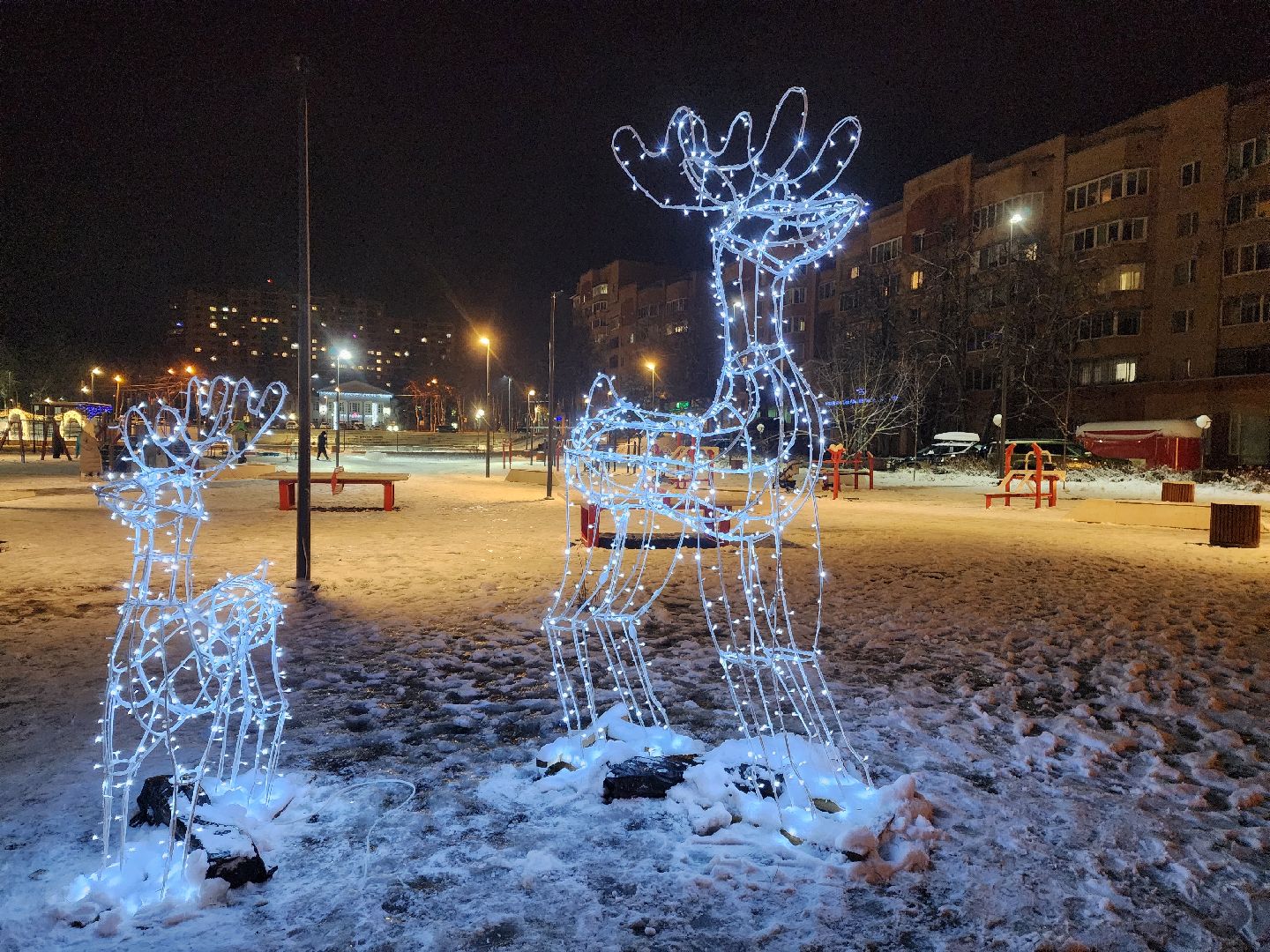 красноармейск, городской округ пушкинский, новогоднее украшение, вертикалки,