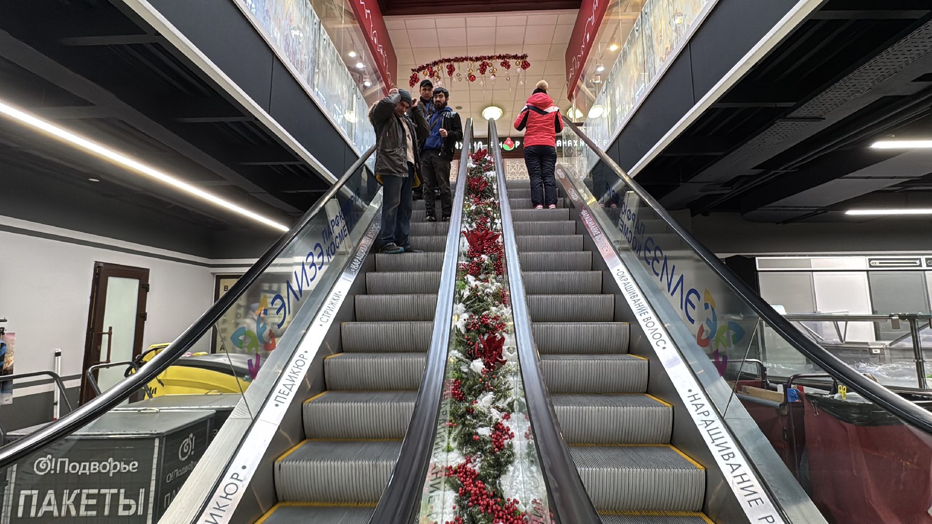 одинцовское подворье, Новогоднее украшение, Экономика МО,зима в Подмосковье, елка, елки, Одинцово,