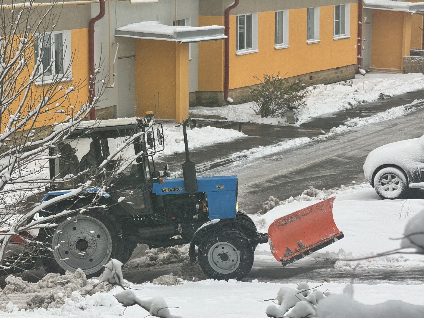 шаховская, снег, очистка дворов, коммунальная служба, вертикалки,