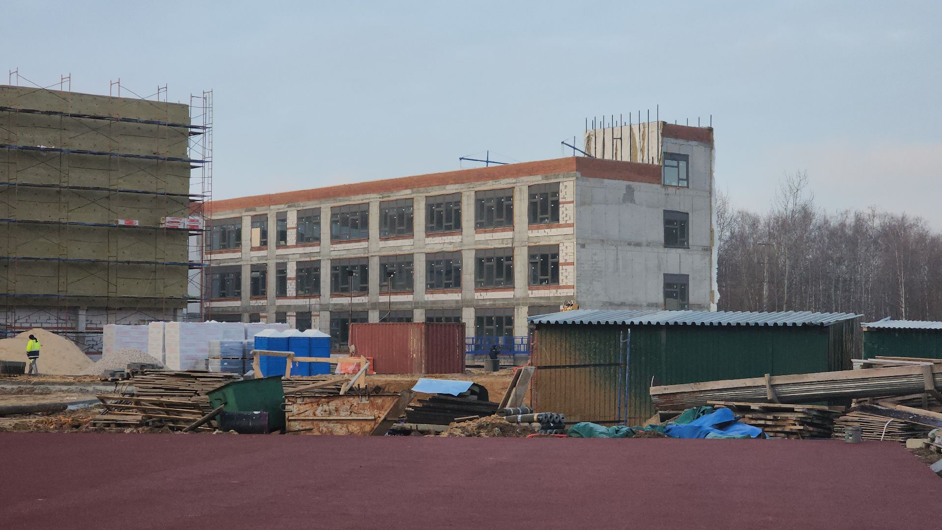 ступино, школа на 550 мест в квартале Надежда, новая школа, вертикалки,