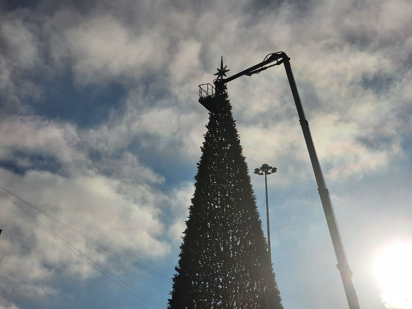 коломна, подготовка к новому году, новогодняя елка, украшение города к новому году,