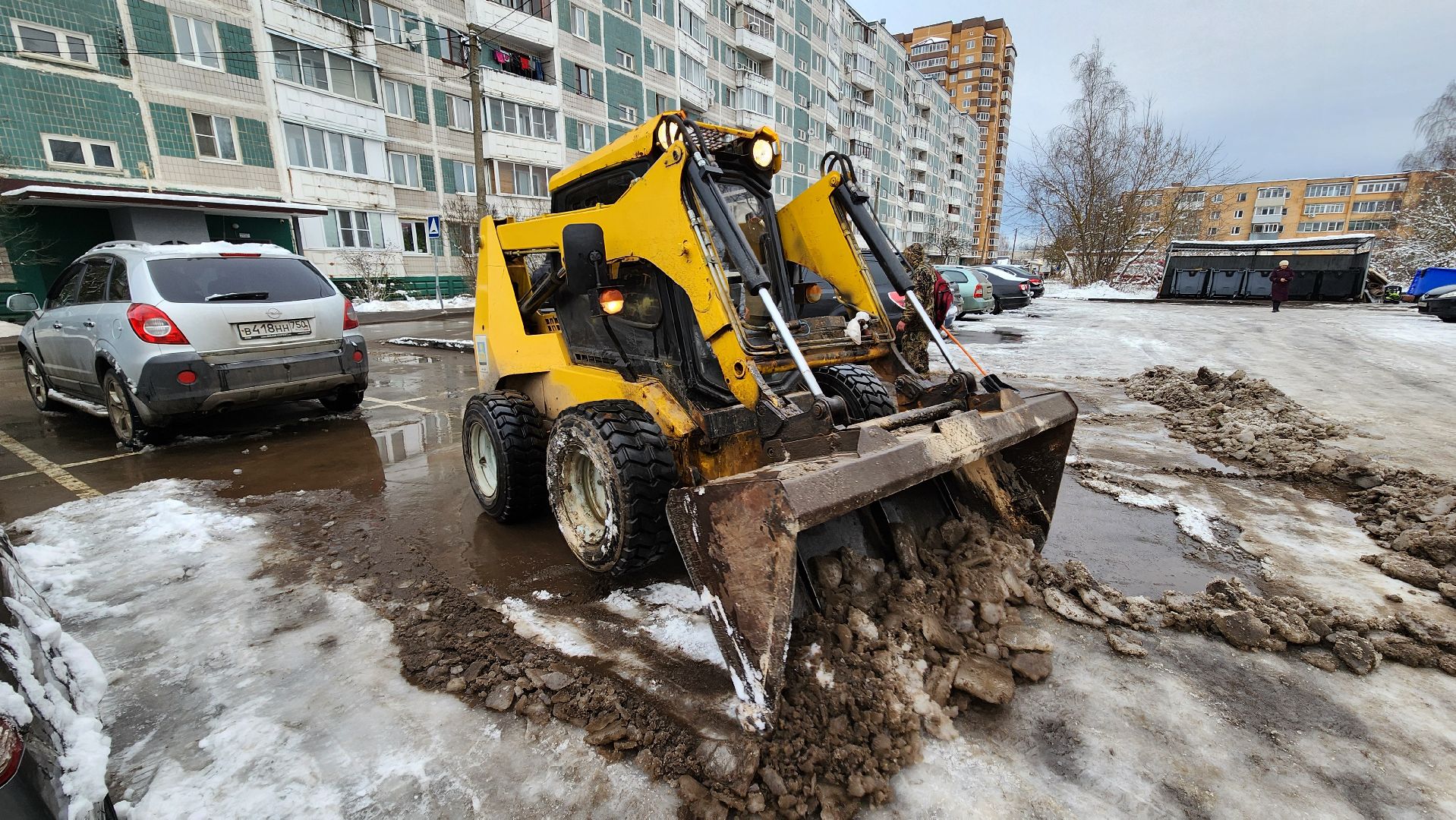 Солнечногорск, вертикалки, уборка снега, уборка наледи, ЖКХ, цмис,