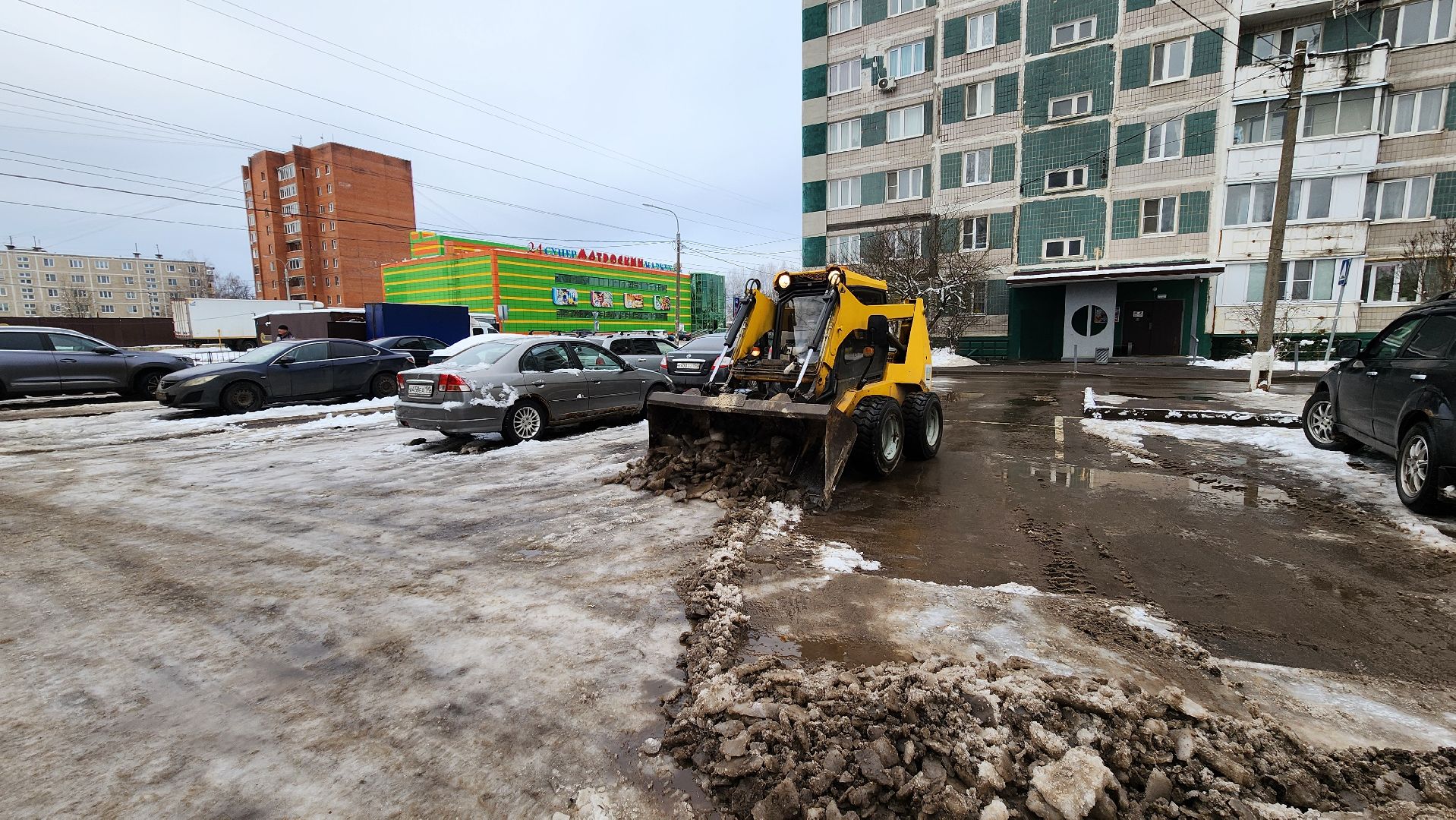 Солнечногорск, вертикалки, уборка снега, уборка наледи, ЖКХ, цмис,