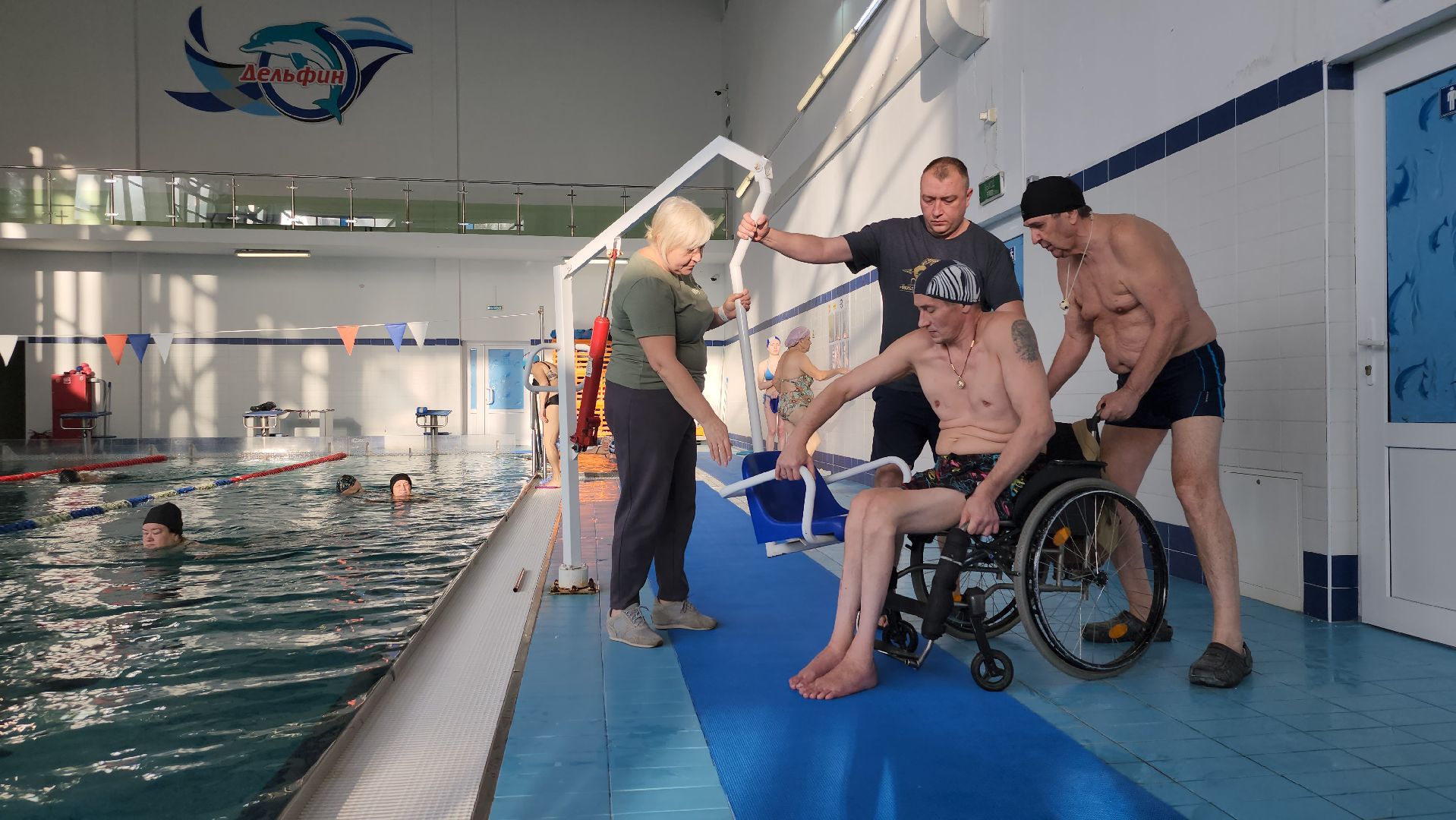 личное первенство по плаванию, спортсмены с ограниченными возможностями, соревнования по плаванию, Ногинск, Богородский городской округ,