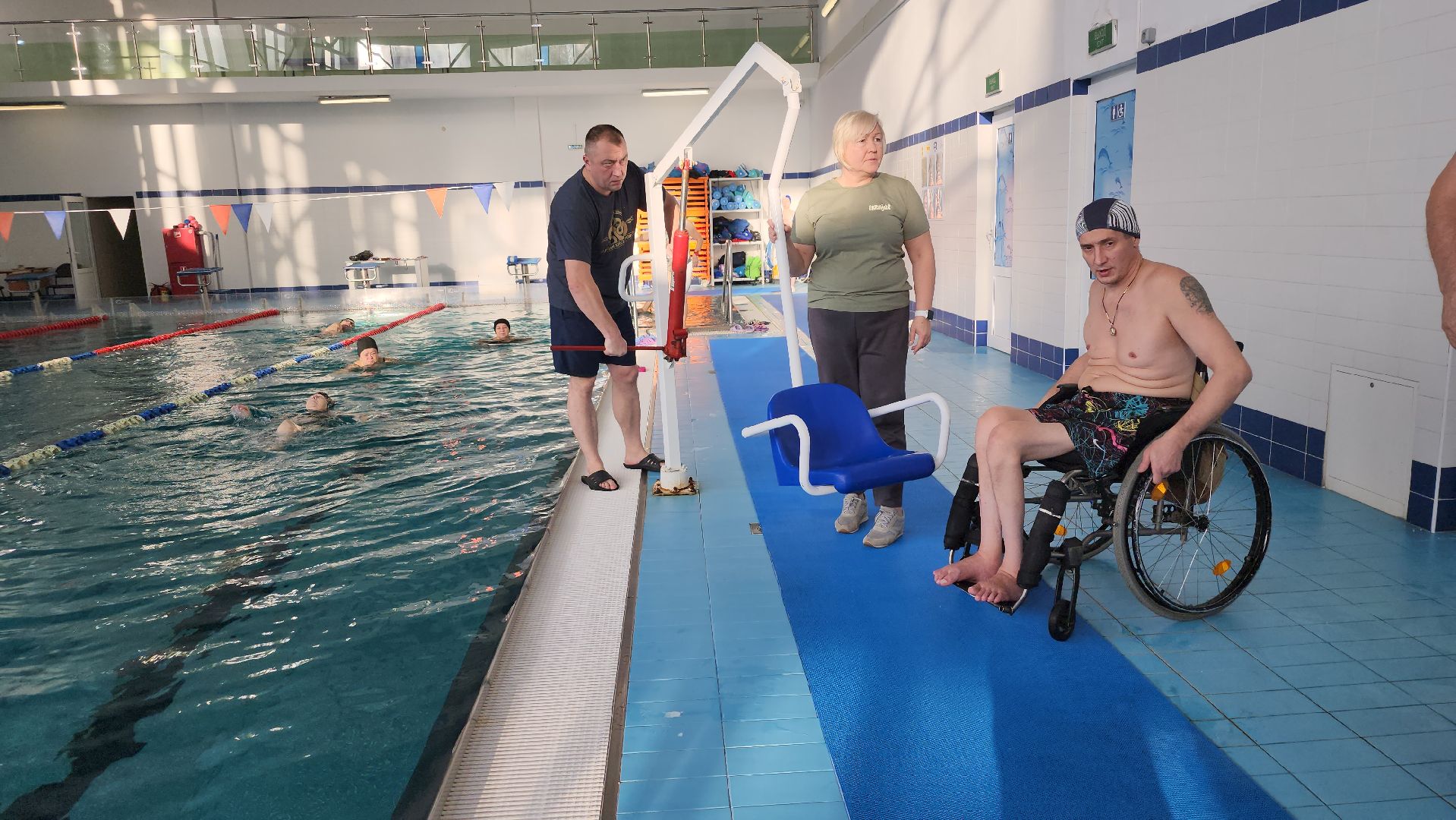 личное первенство по плаванию, спортсмены с ограниченными возможностями, соревнования по плаванию, Ногинск, Богородский городской округ,