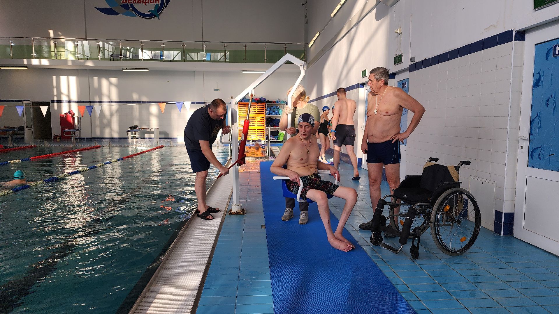 личное первенство по плаванию, спортсмены с ограниченными возможностями, соревнования по плаванию, Ногинск, Богородский городской округ,