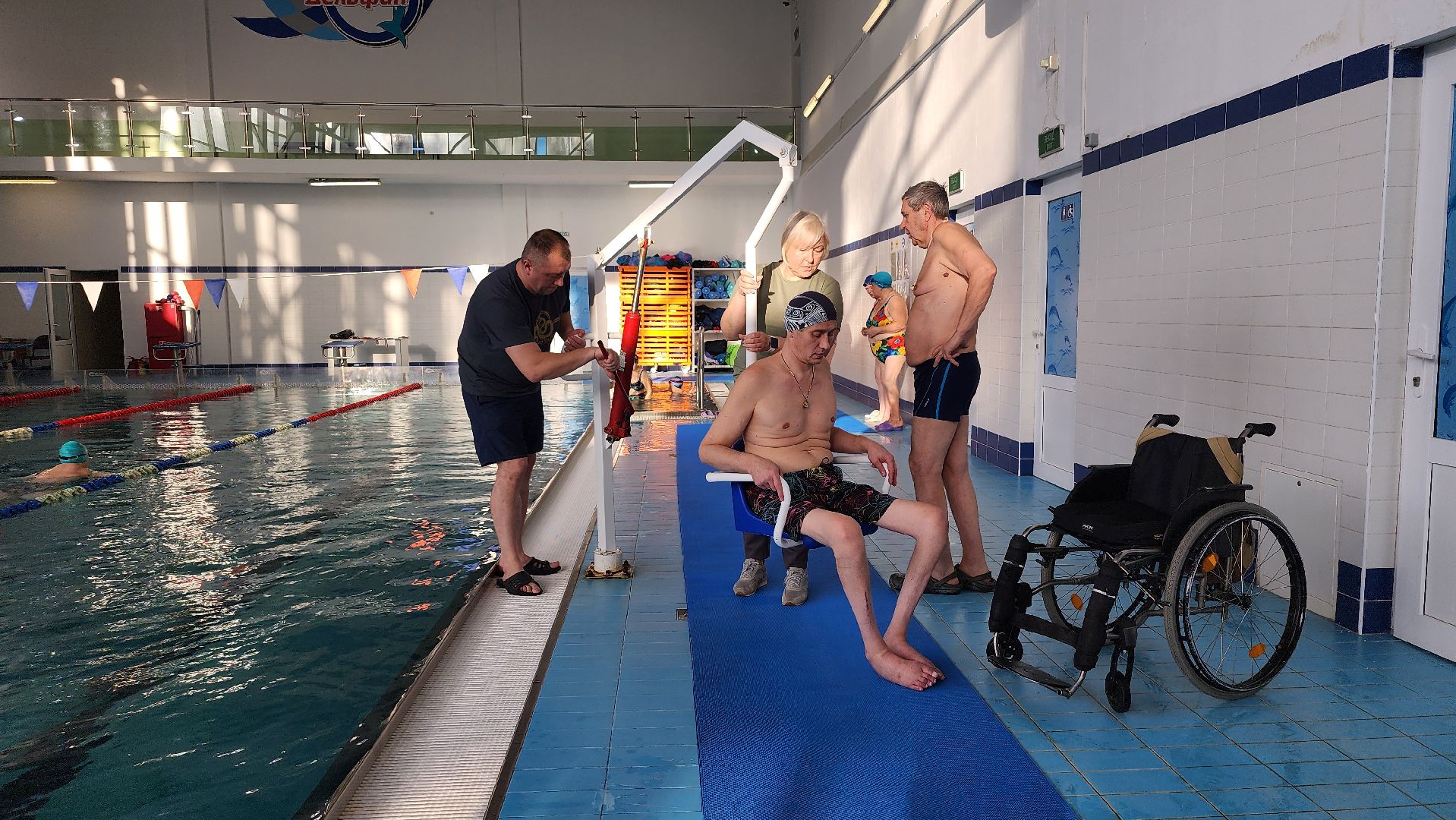 личное первенство по плаванию, спортсмены с ограниченными возможностями, соревнования по плаванию, Ногинск, Богородский городской округ,