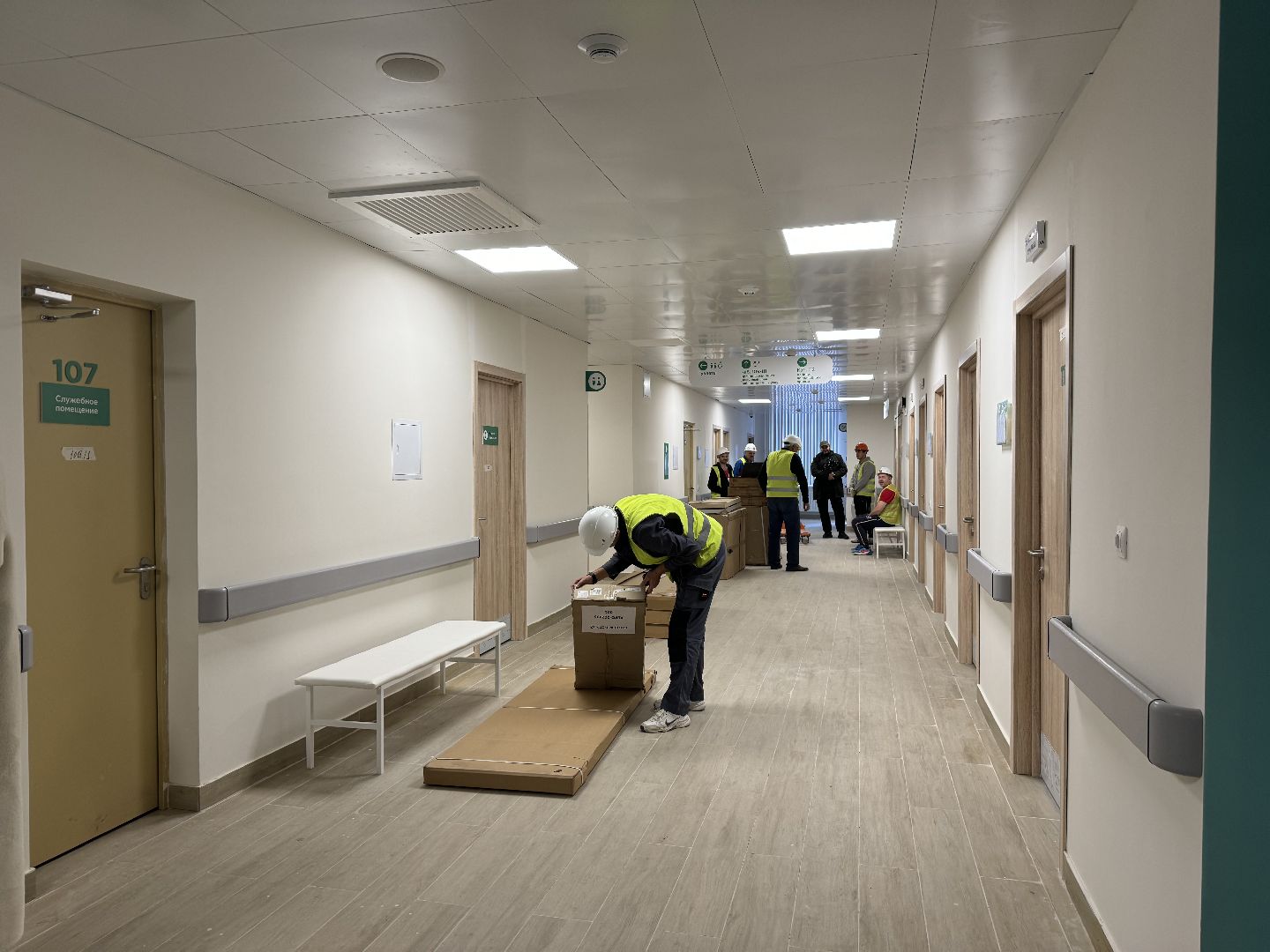 вертикалки, Поликлиника на 1000 посещений, жк пригород лесное, председатель Мособлдумы, глава проверил, Новая поликлиника,