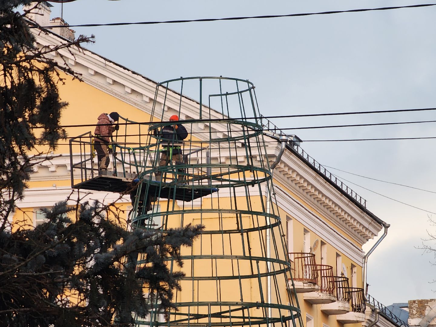 воскресенск, новый год, новогоднее настроение, украшение города, вертикалки,