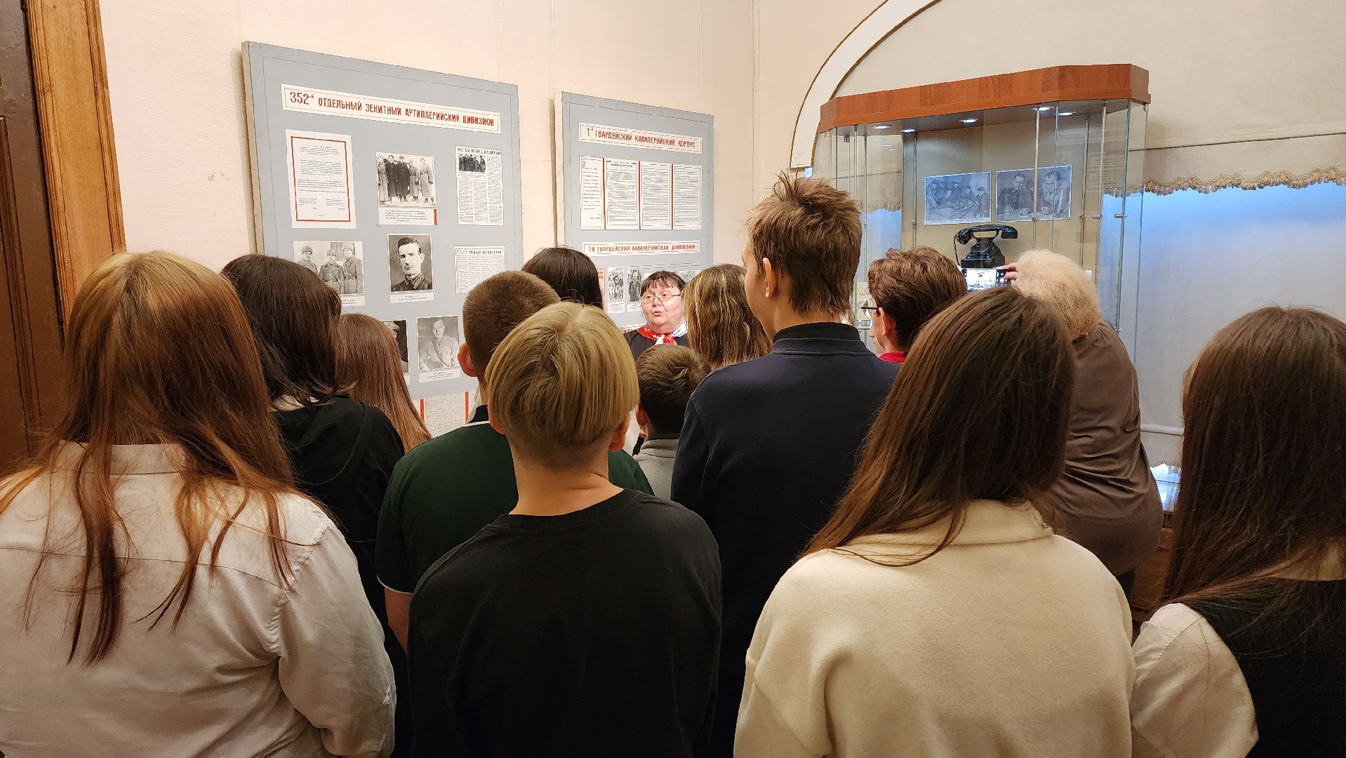 кашира, открытие выставки, битва за москву, вов,