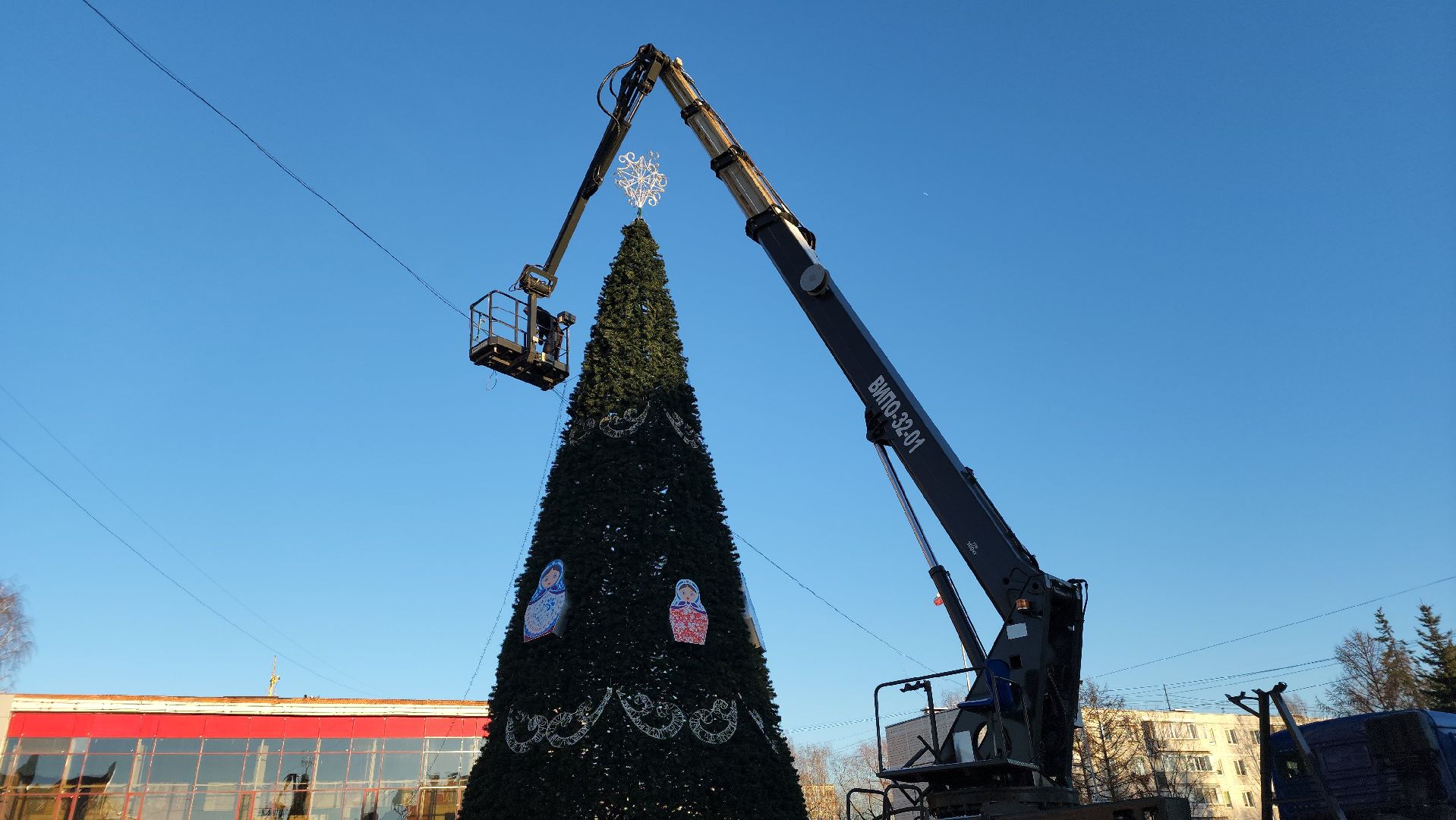 новый год, зима в подмосковье, праздник, Лосино-Петровский, вертикалки,