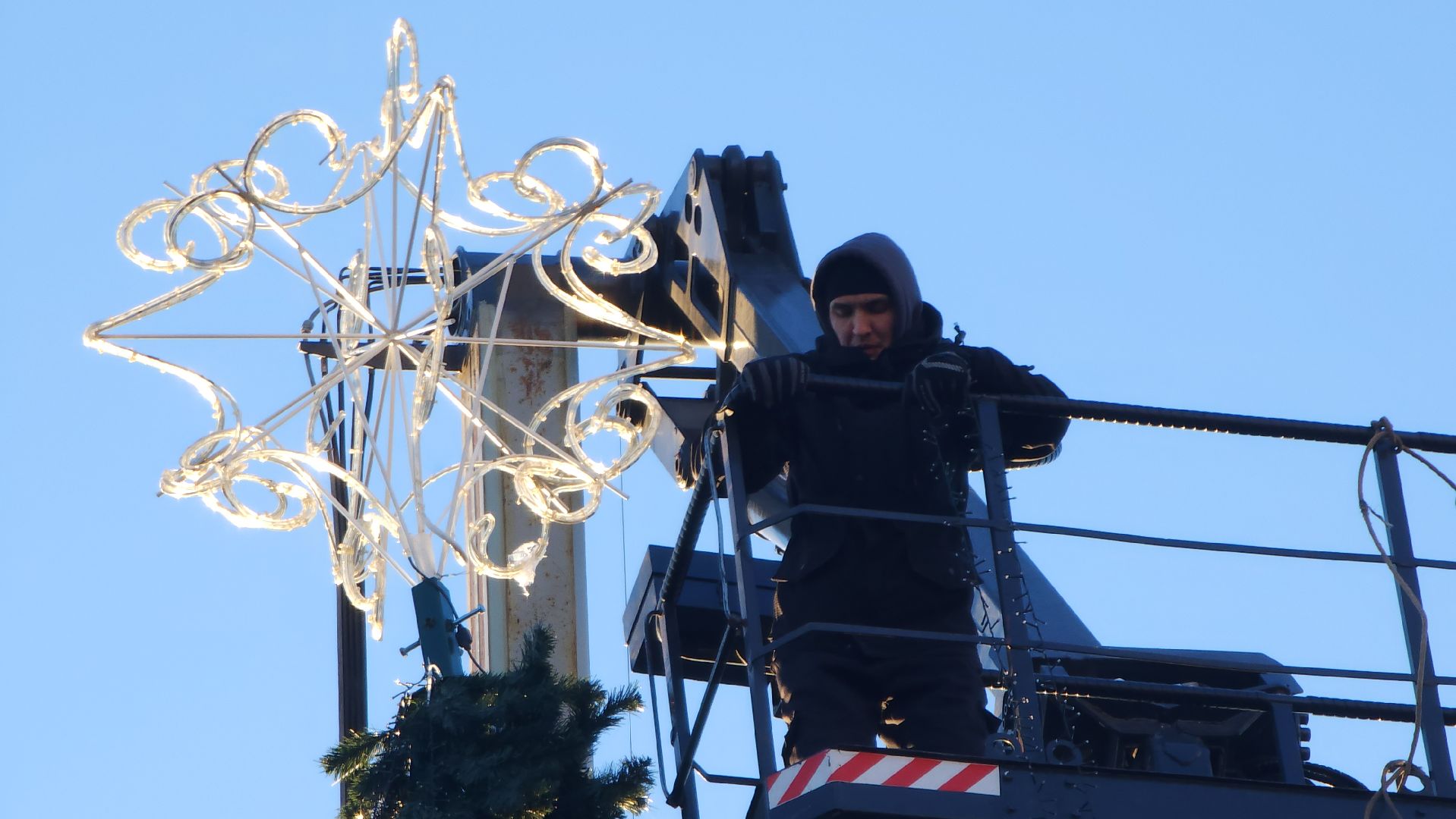 новый год, зима в подмосковье, праздник, Лосино-Петровский, вертикалки,