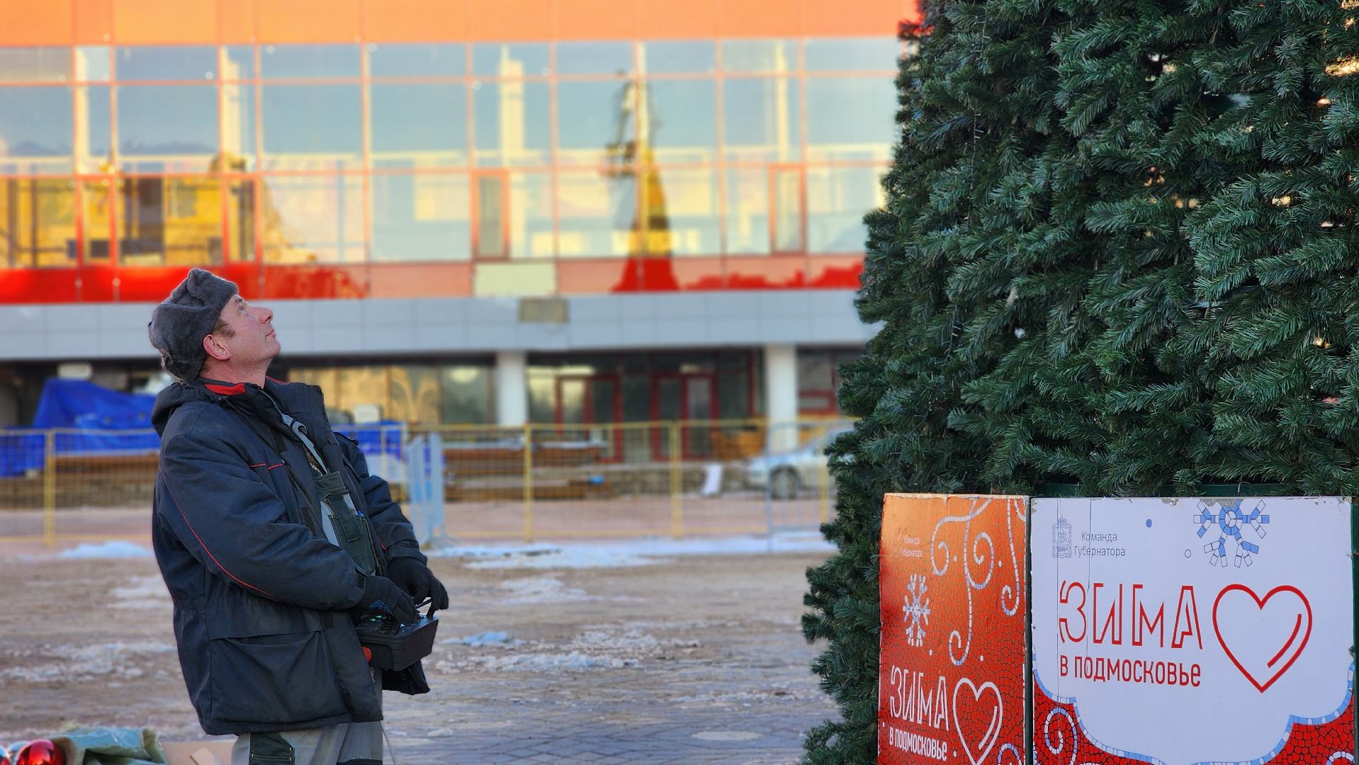 новый год, зима в подмосковье, праздник, Лосино-Петровский, вертикалки,