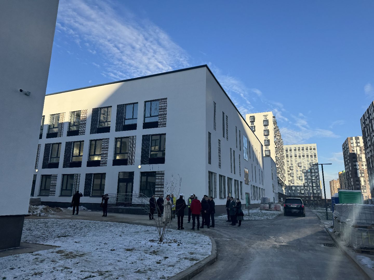 вертикалки, Новая школа на 1100 мест, жк пригород лесное, Глава проинспектировал, Школа,